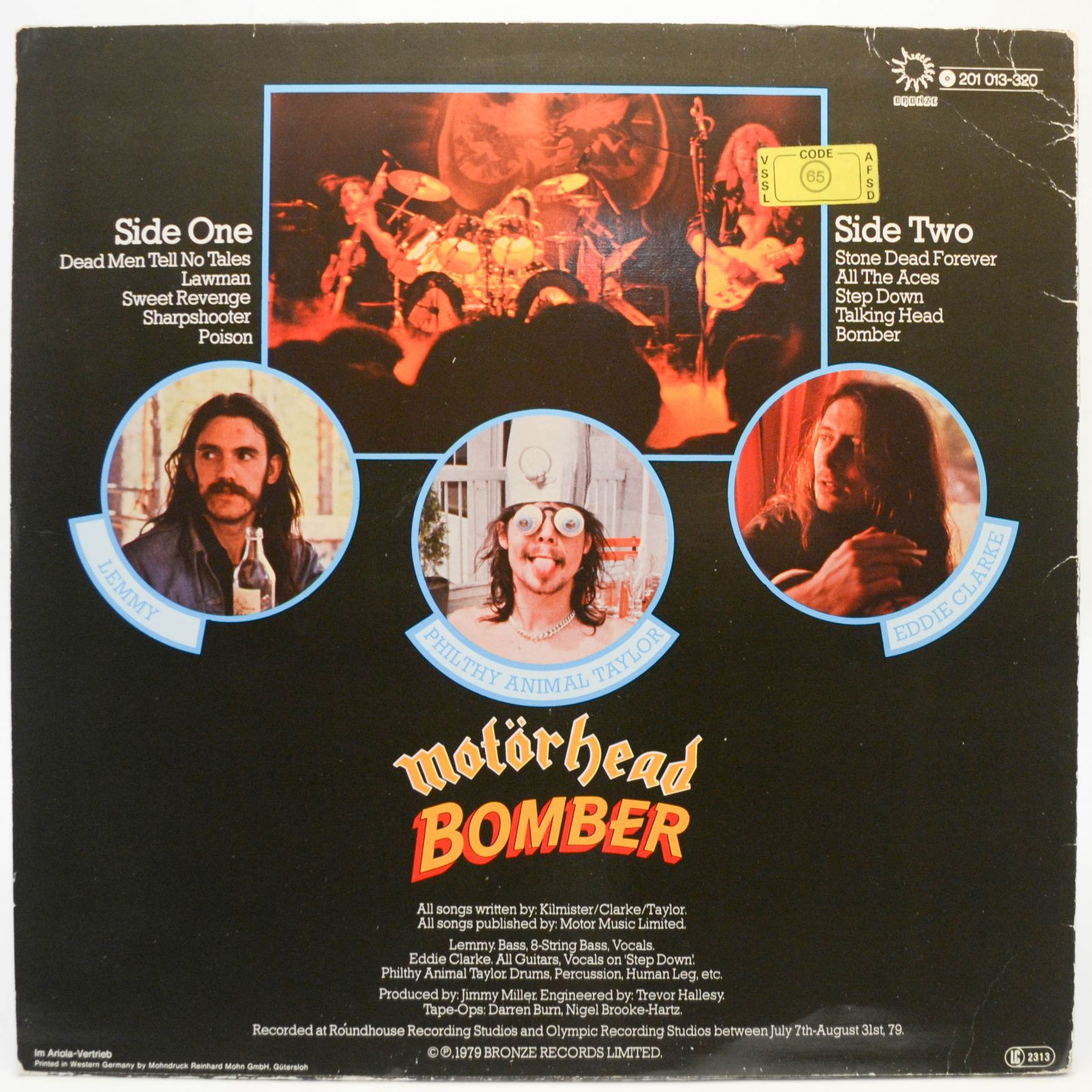 Motörhead — Bomber, 1979