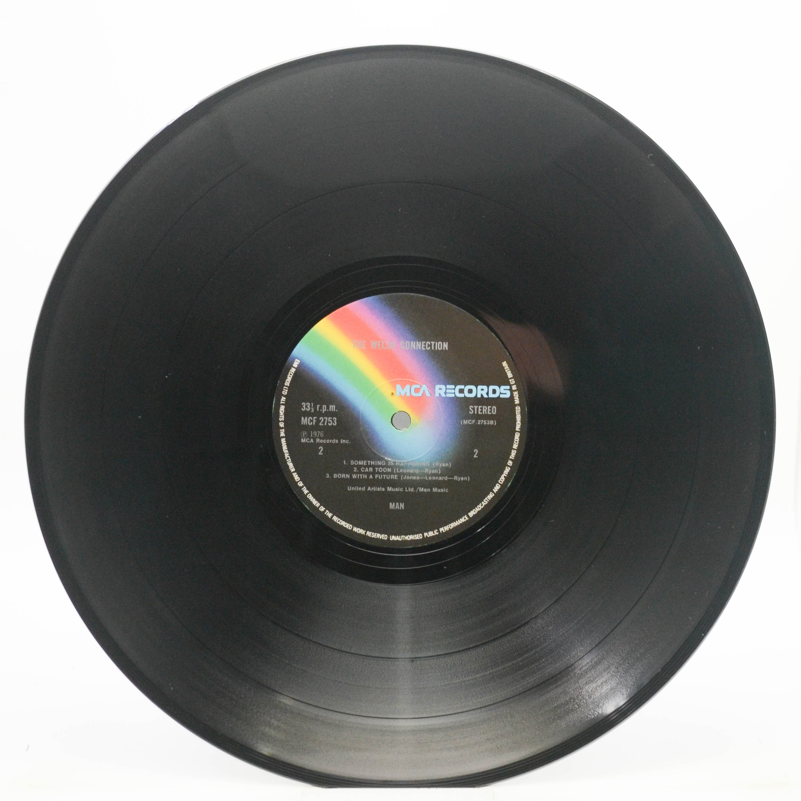 Виниловая пластинка Man — The Welsh Connection (1-st, UK), 1976