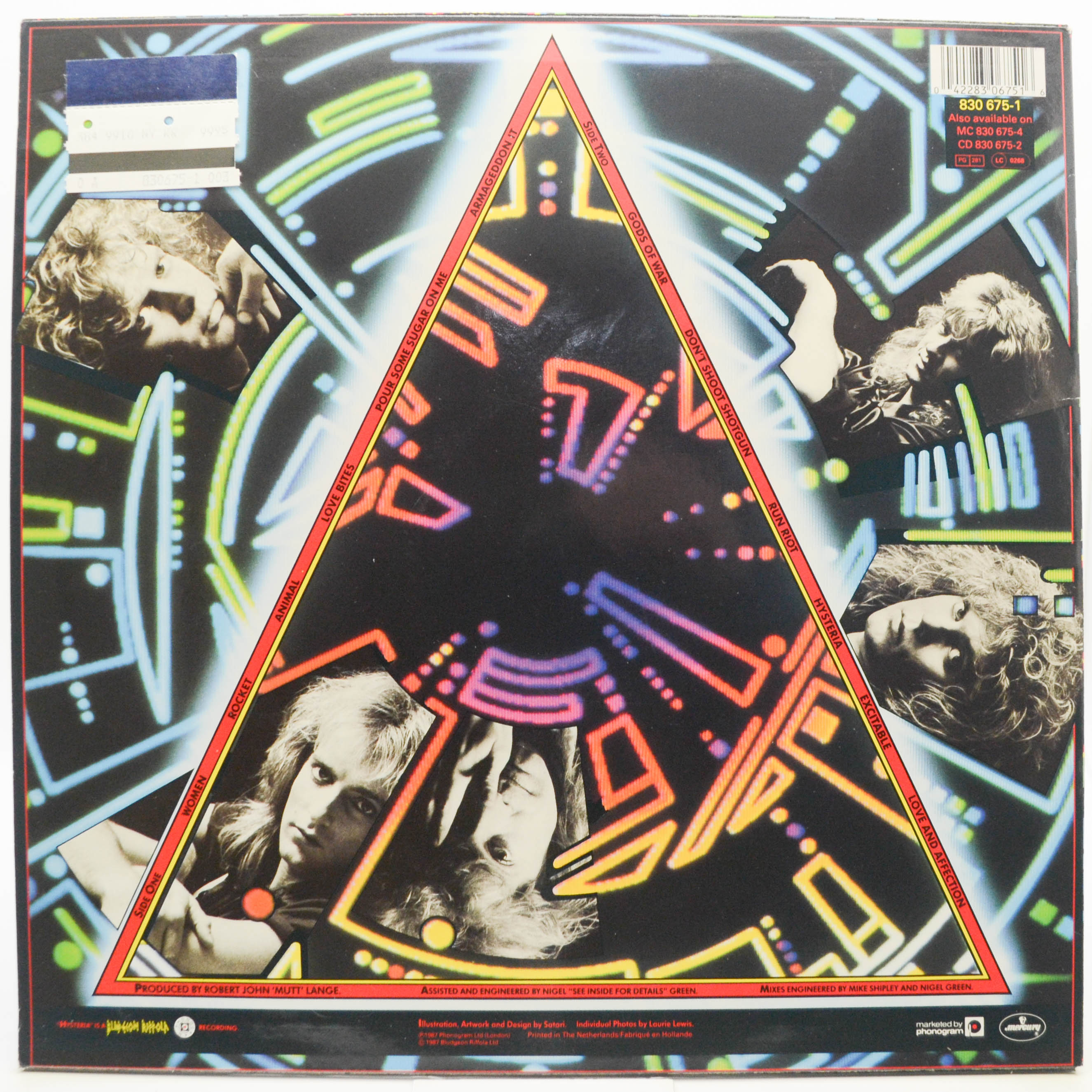 Def Leppard — Hysteria, 1987