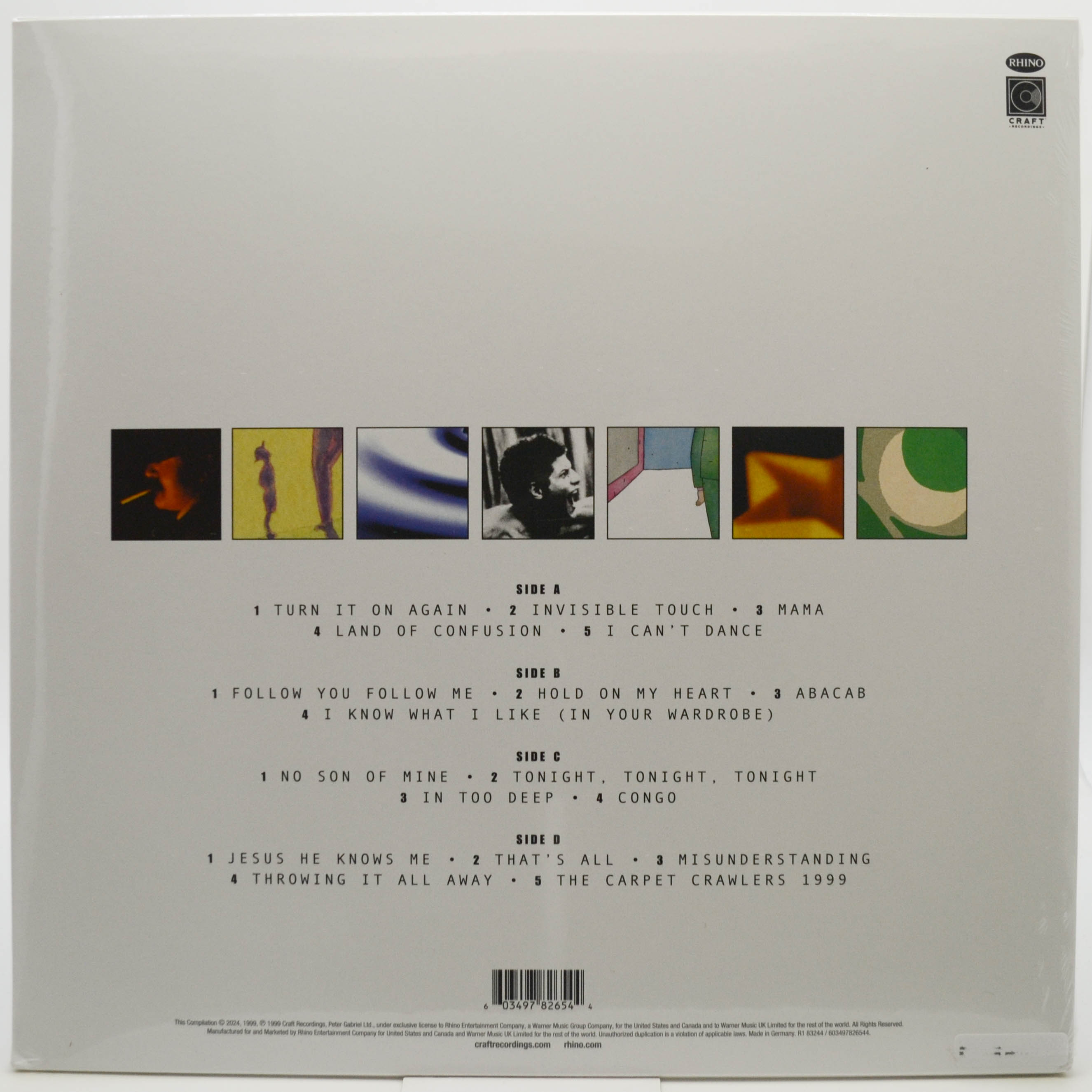 Genesis — Turn It On Again - The Hits (2LP), 1999