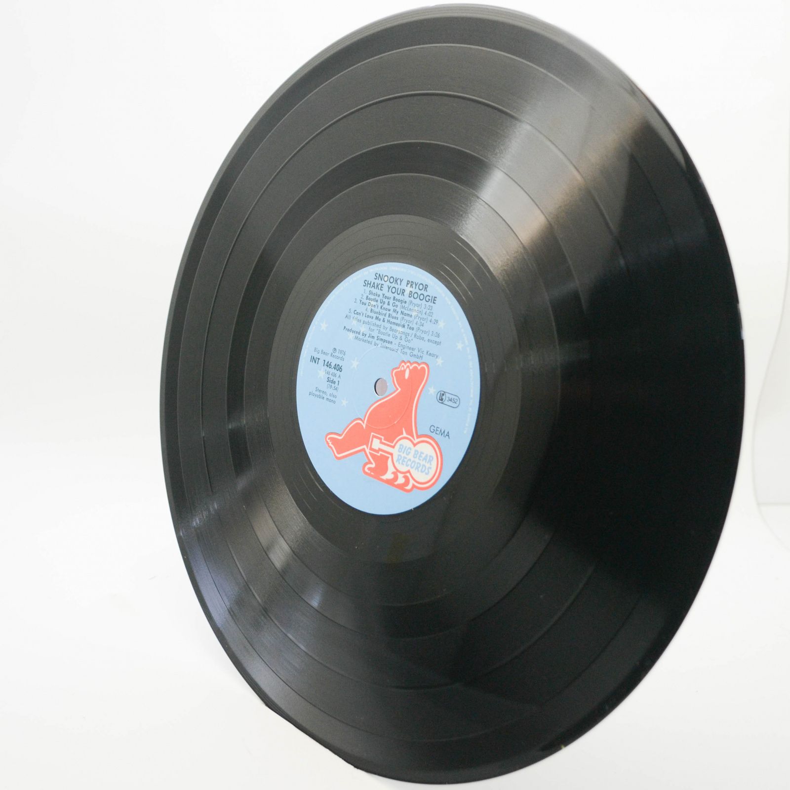 Виниловая пластинка Snooky Prior — Shake Your Boogie, 1976