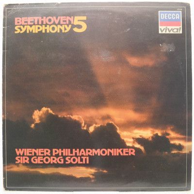 Виниловая пластинка Wiener Philharmoniker, Sir Georg Solti – Symphony 5 (UK), 1959