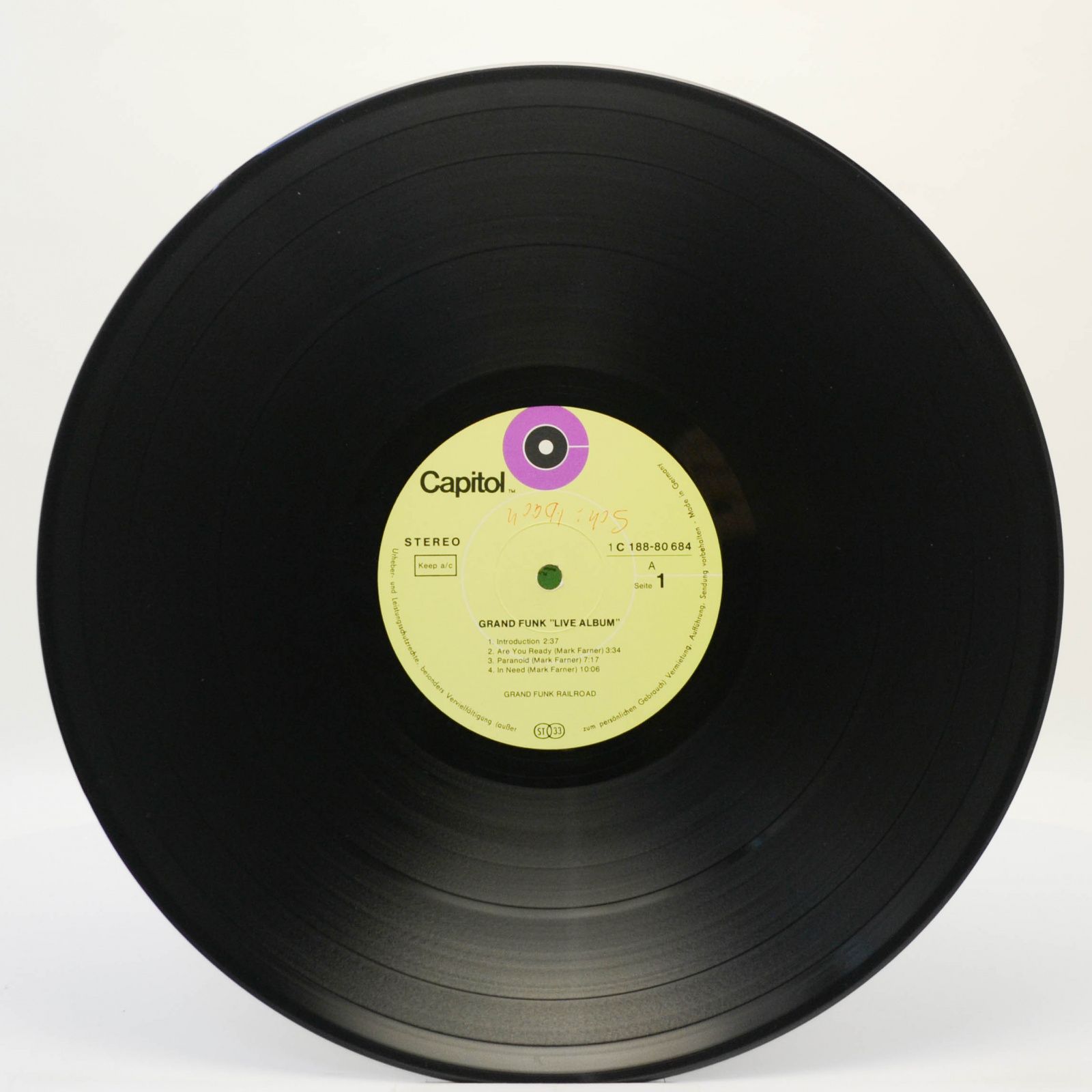 Виниловая пластинка Grand Funk — Live Album (2LP), 1970
