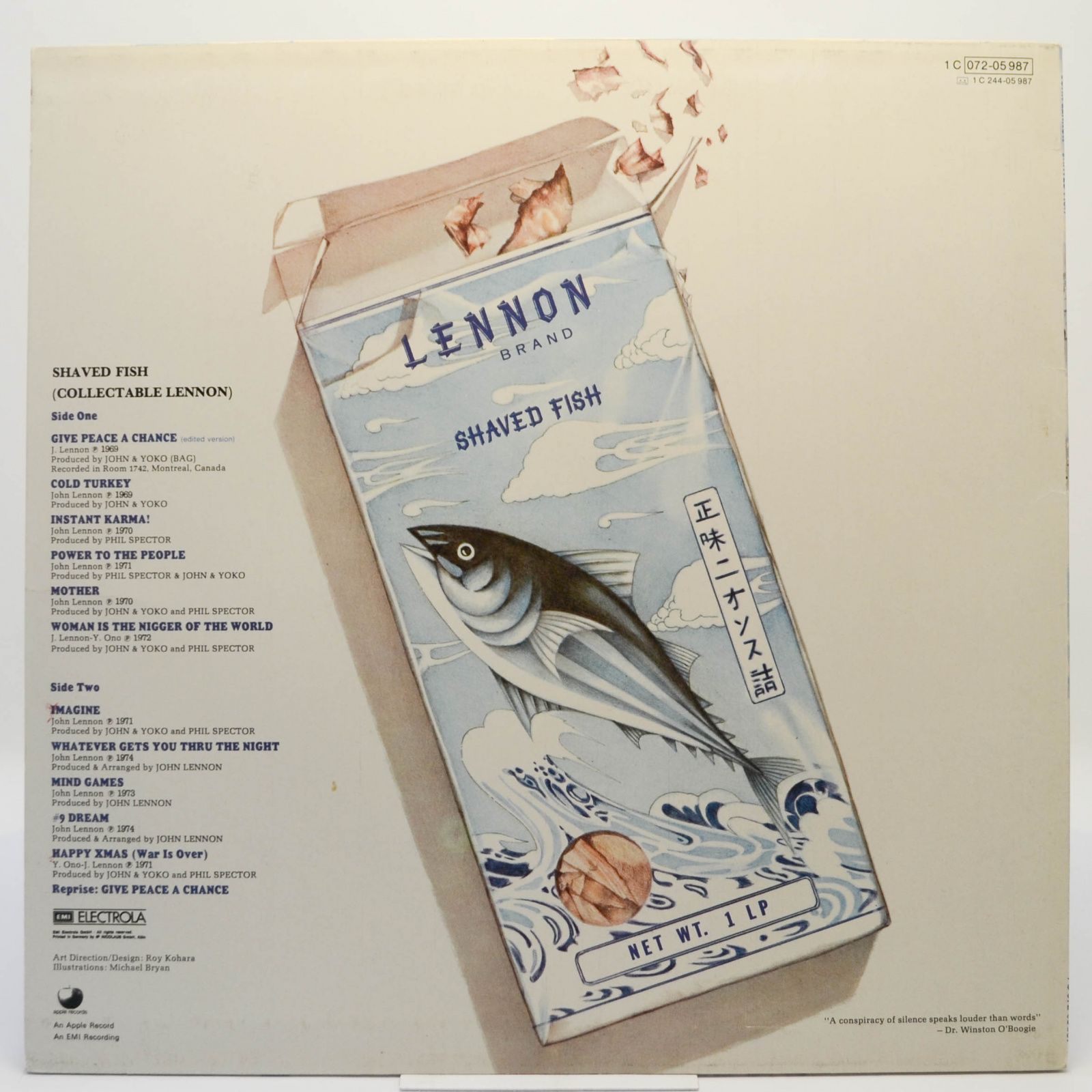 Lennon & The Plastic Ono Band — Shaved Fish, 1975