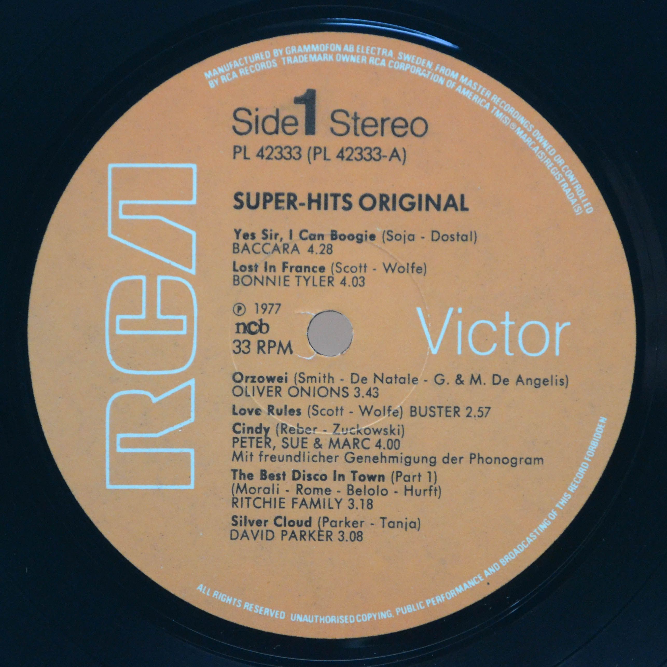 Various — Super Hits Original, 1977