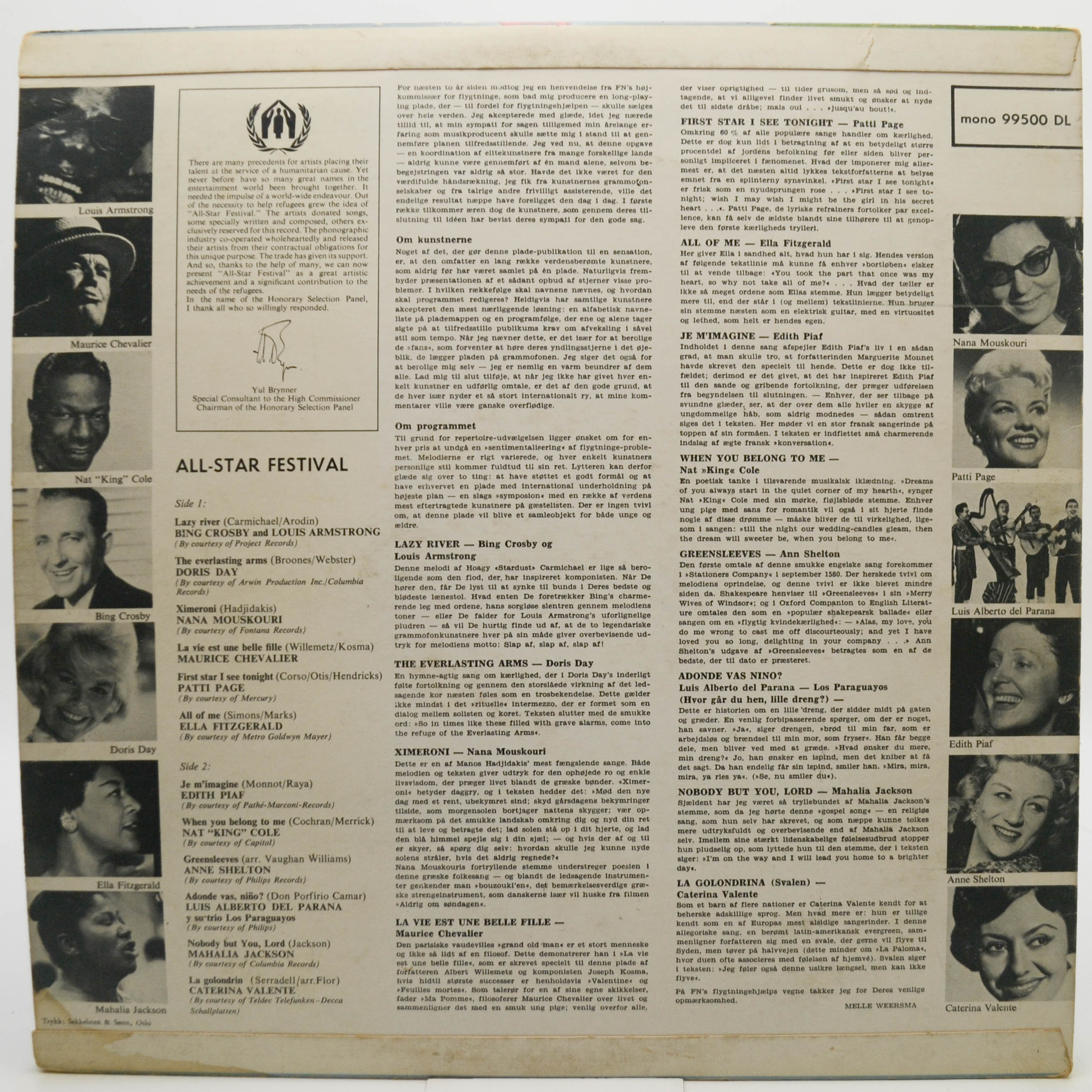 Various — All-Star Festival, 1963