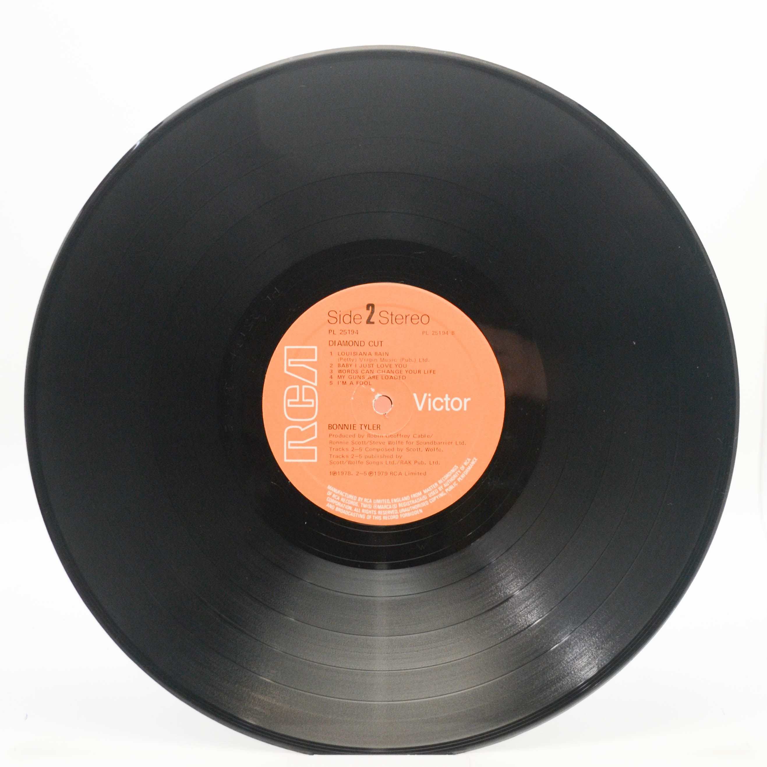 Виниловая пластинка Bonnie Tyler — Diamond Cut (1-st, UK), 1979