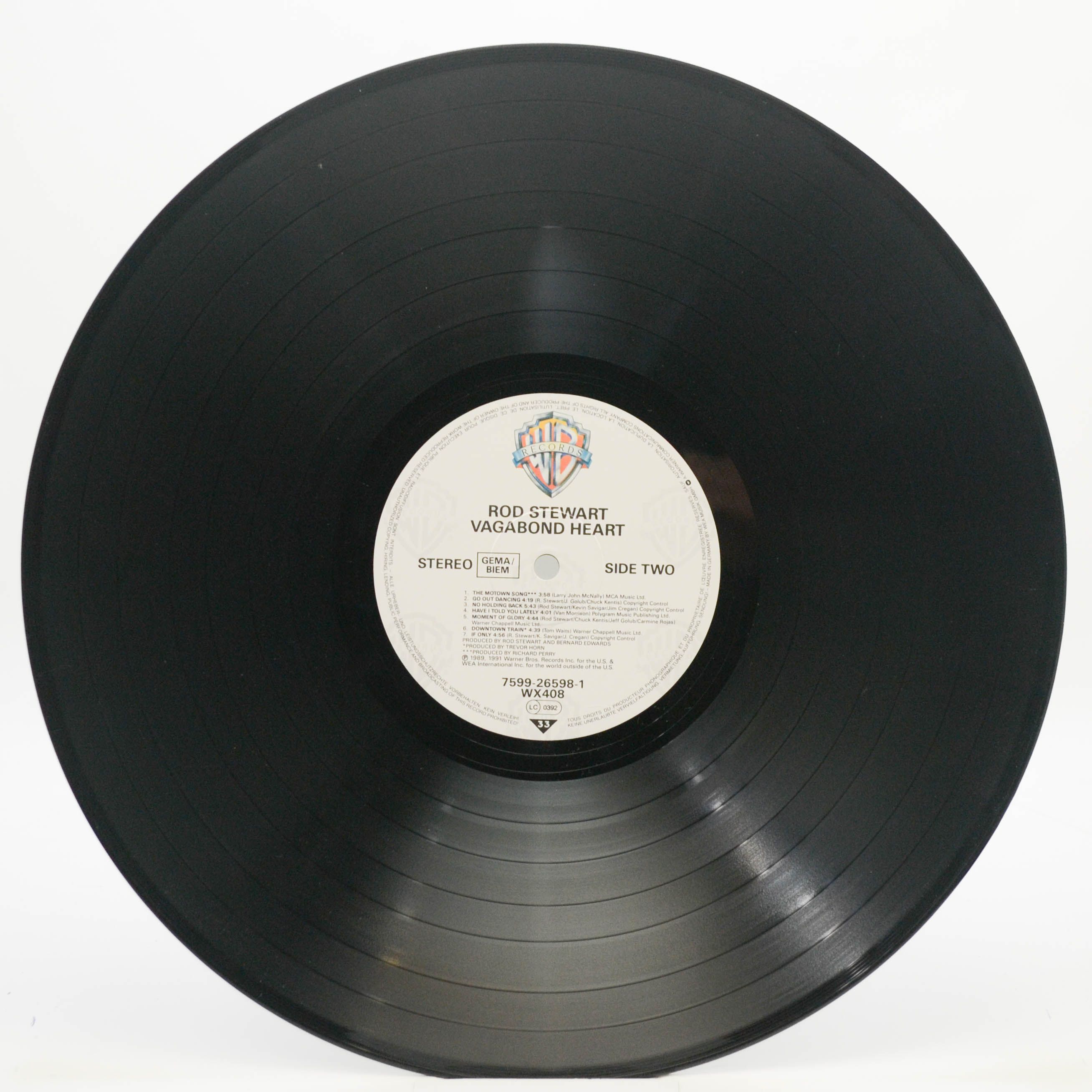 Rod Stewart — Vagabond Heart, 1991