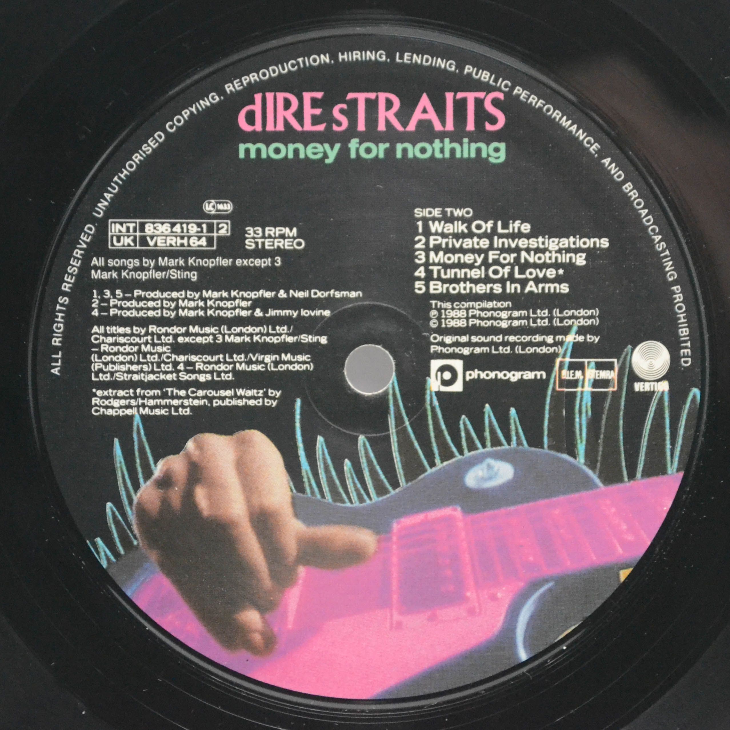 Dire Straits — Money For Nothing, 1988