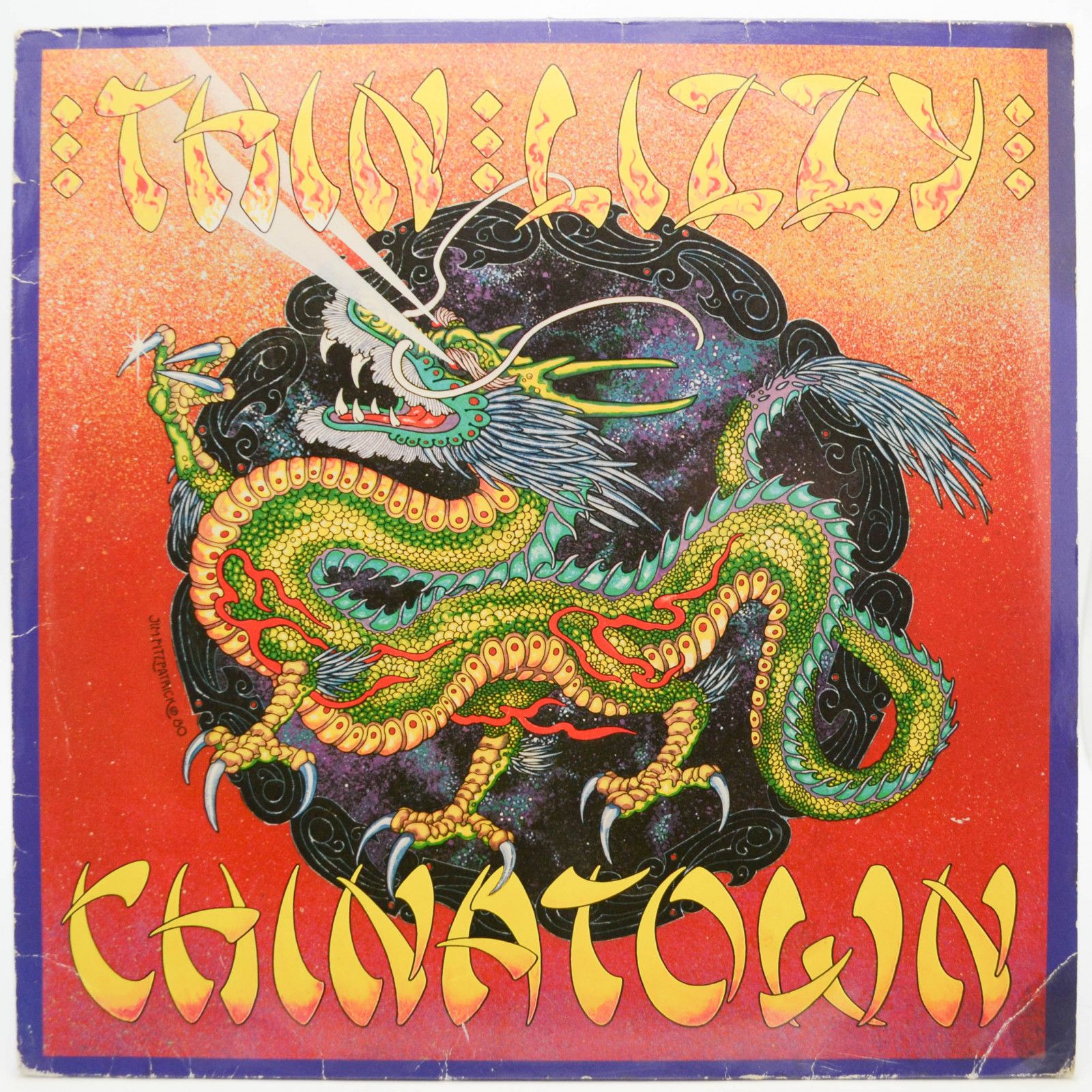 Виниловая пластинка Thin Lizzy — Chinatown, 1980