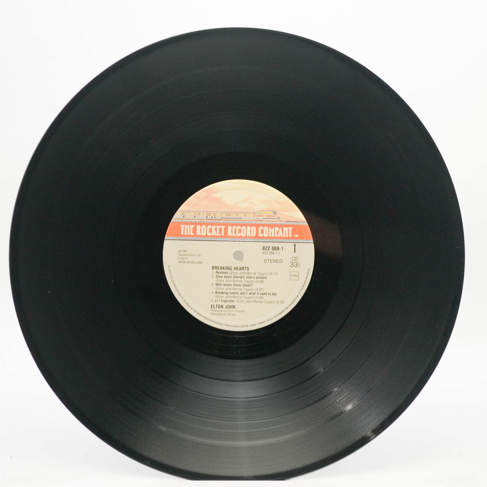 Elton John — Breaking Hearts, 1984