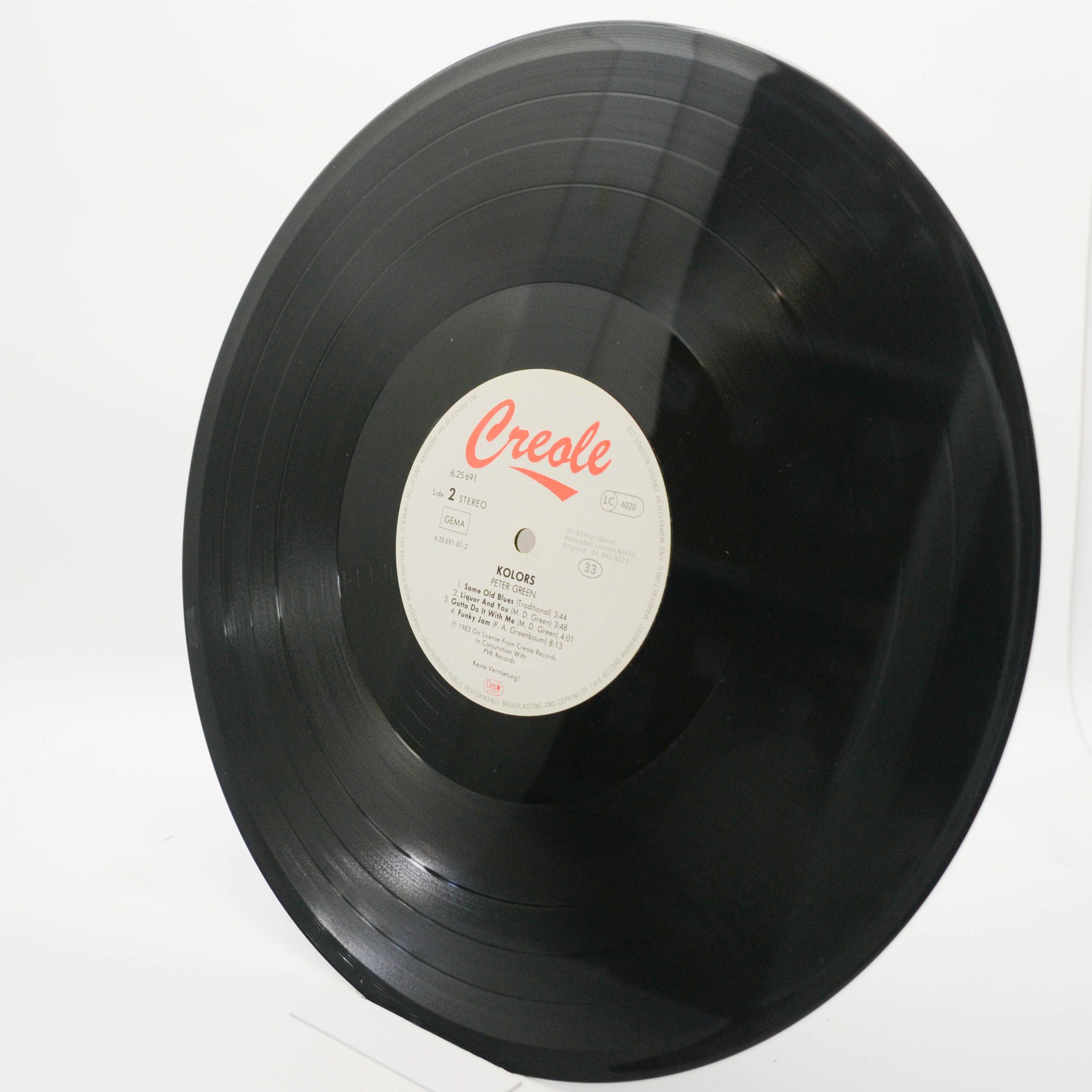 Peter Green — Kolors, 1983