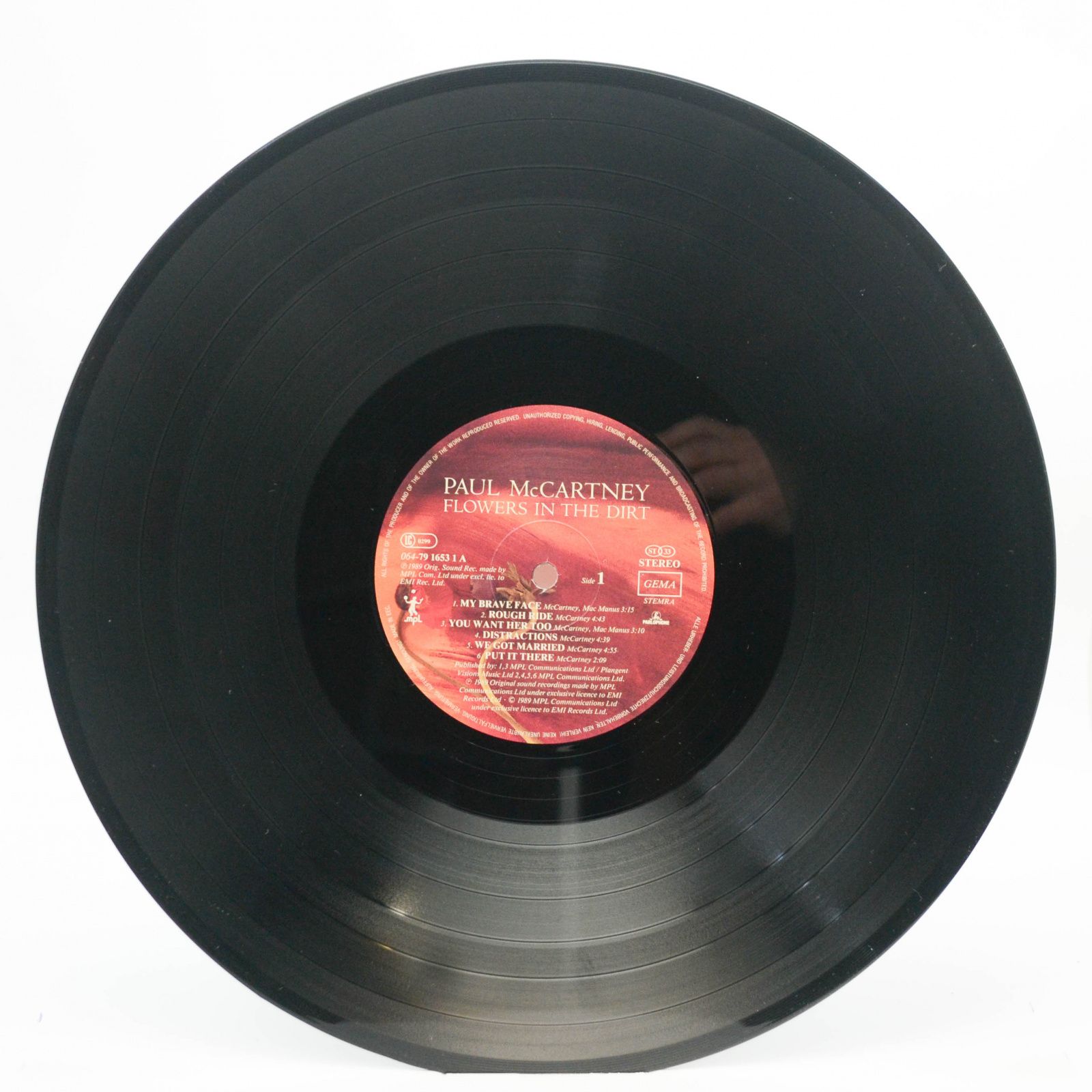 Paul McCartney — Flowers In The Dirt, 1989