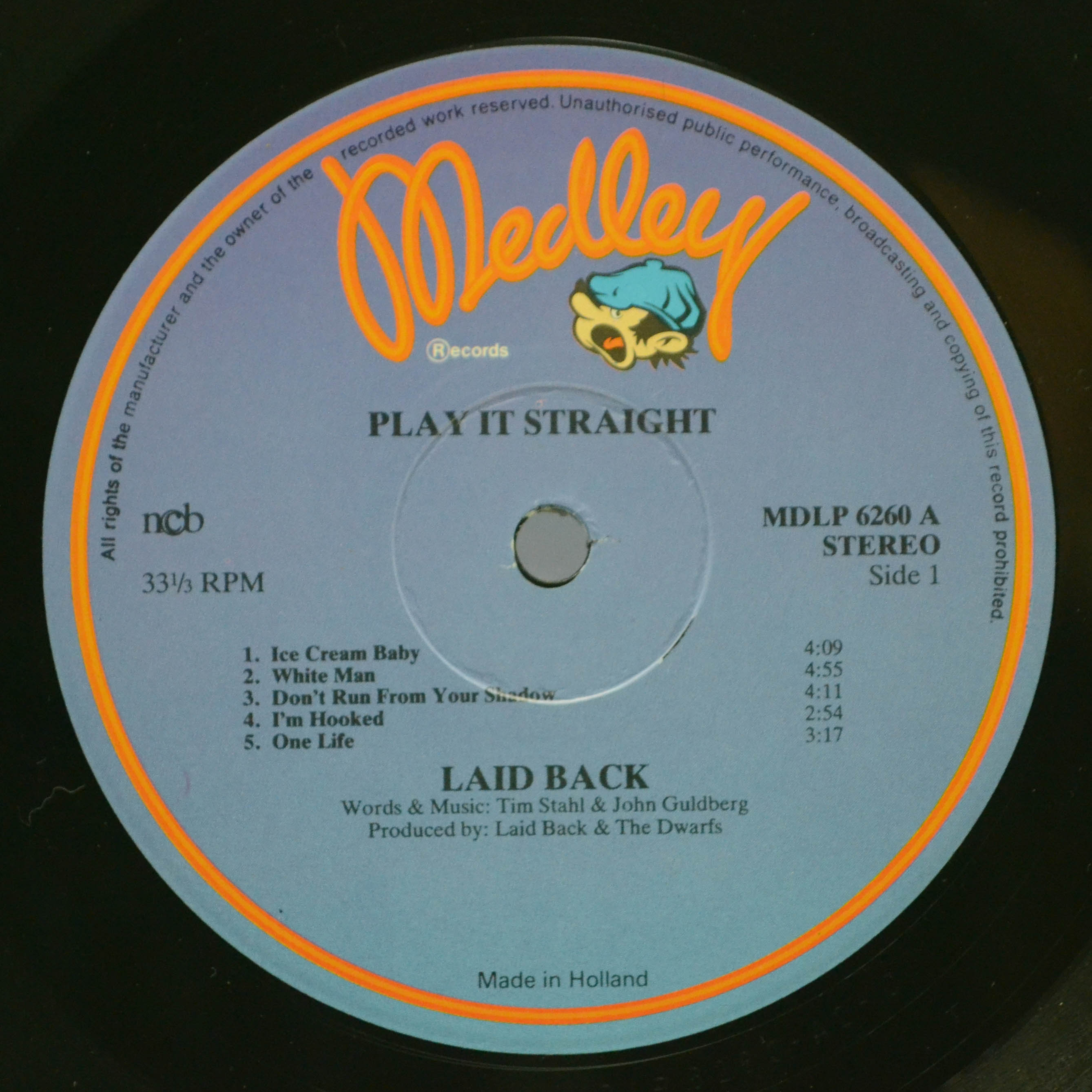 Laid Back — Play It Straight, 1985