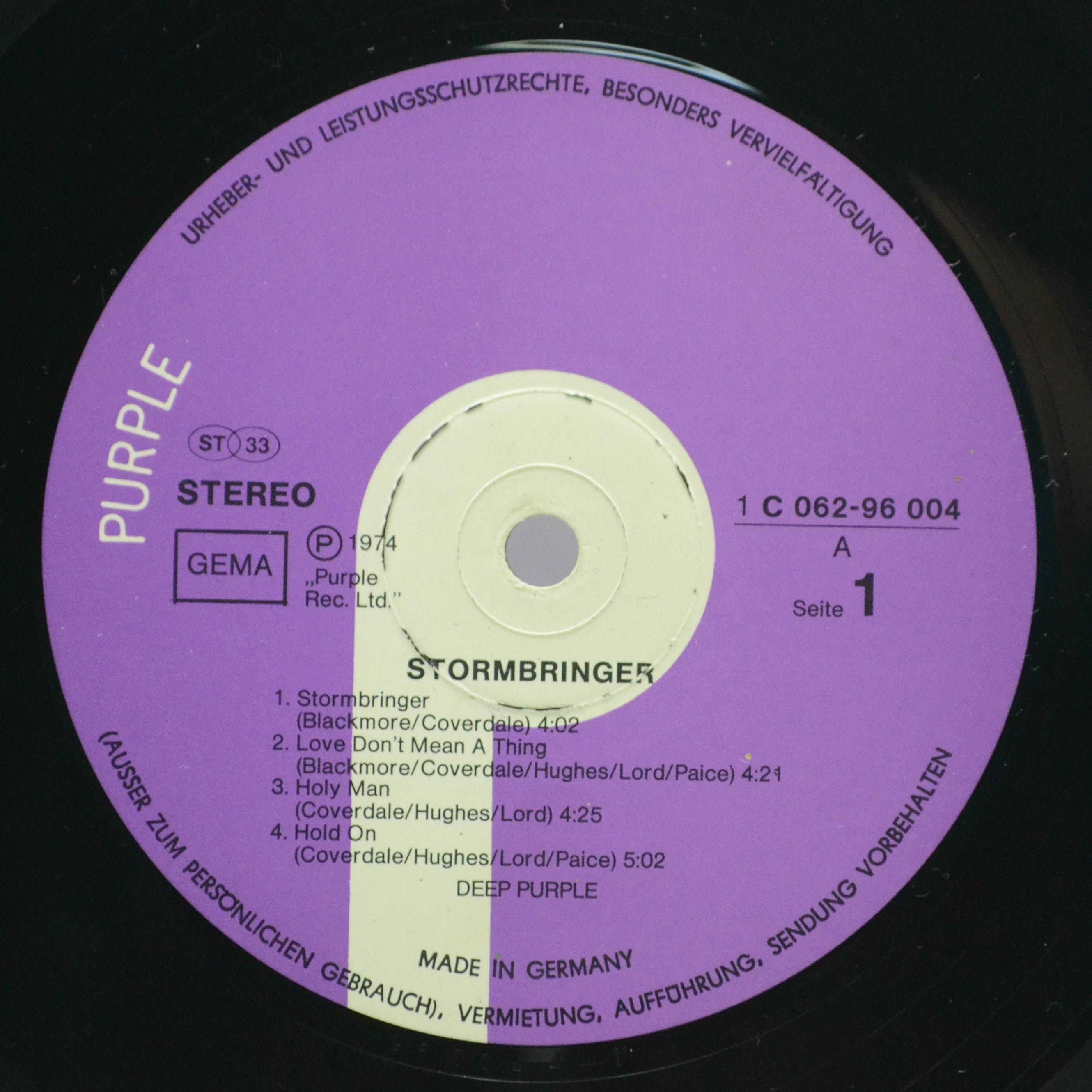 Deep Purple — Stormbringer, 1974