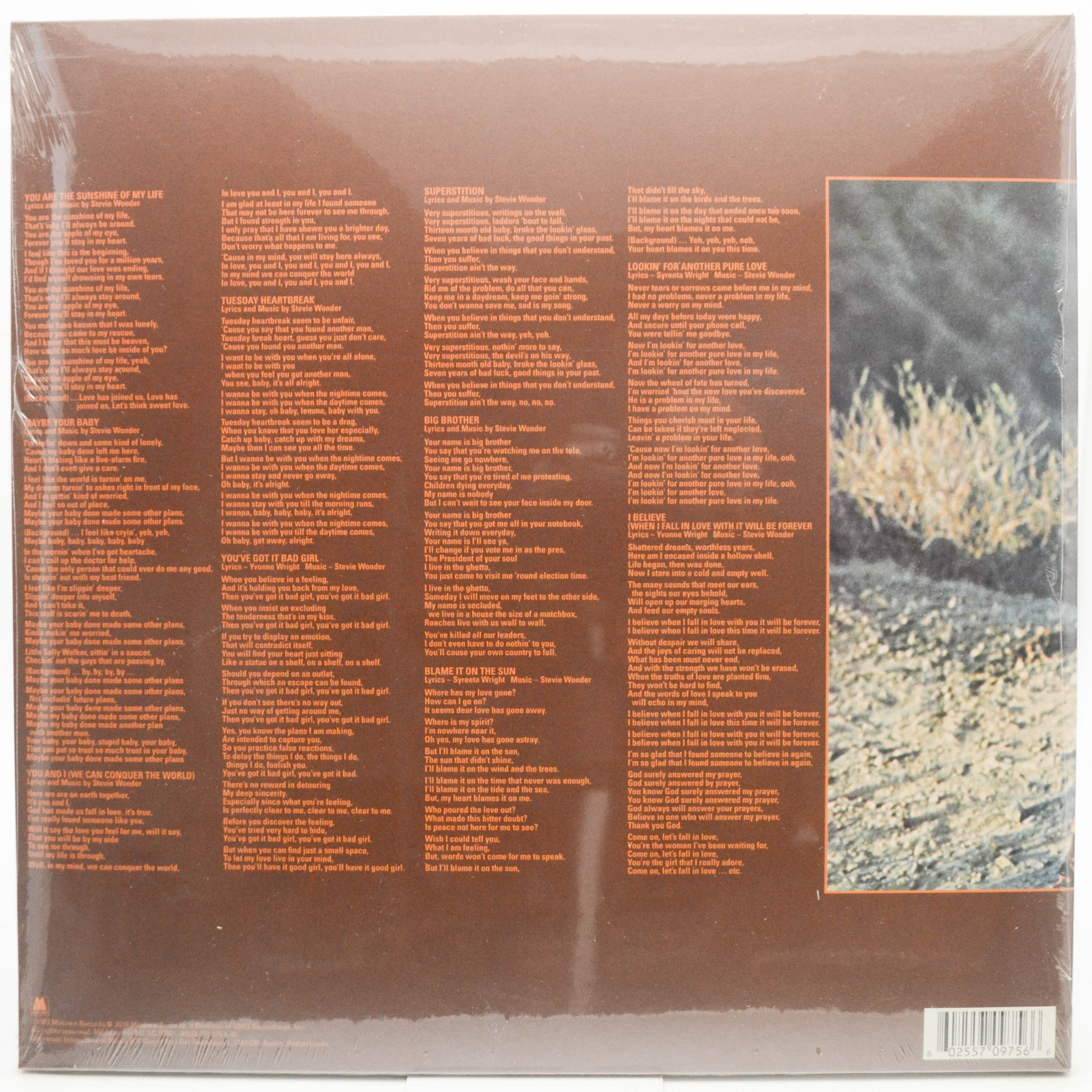 Виниловая пластинка Stevie Wonder — Talking Book, 1972