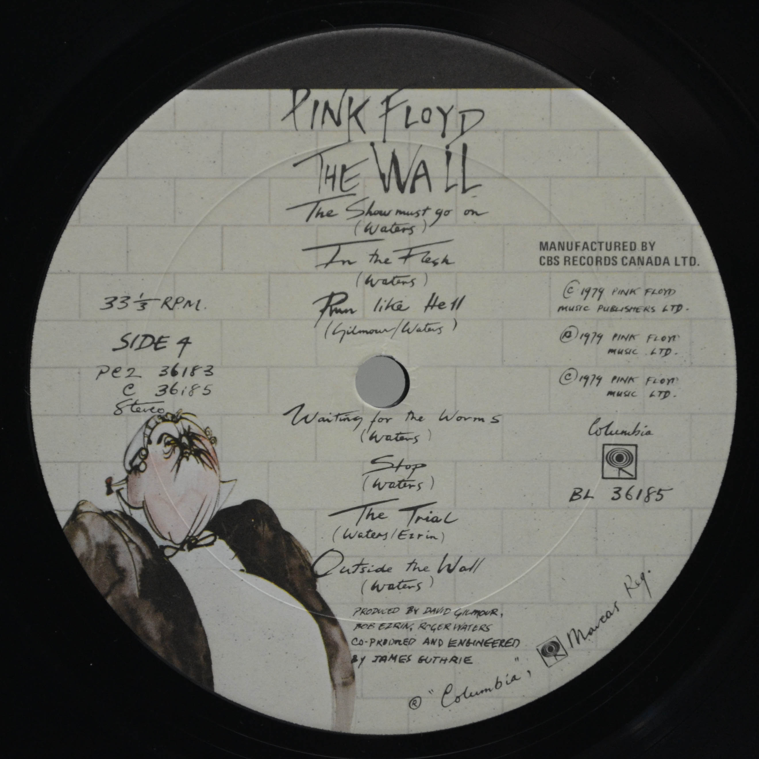 Виниловая пластинка Pink Floyd — The Wall (2LP), 1979