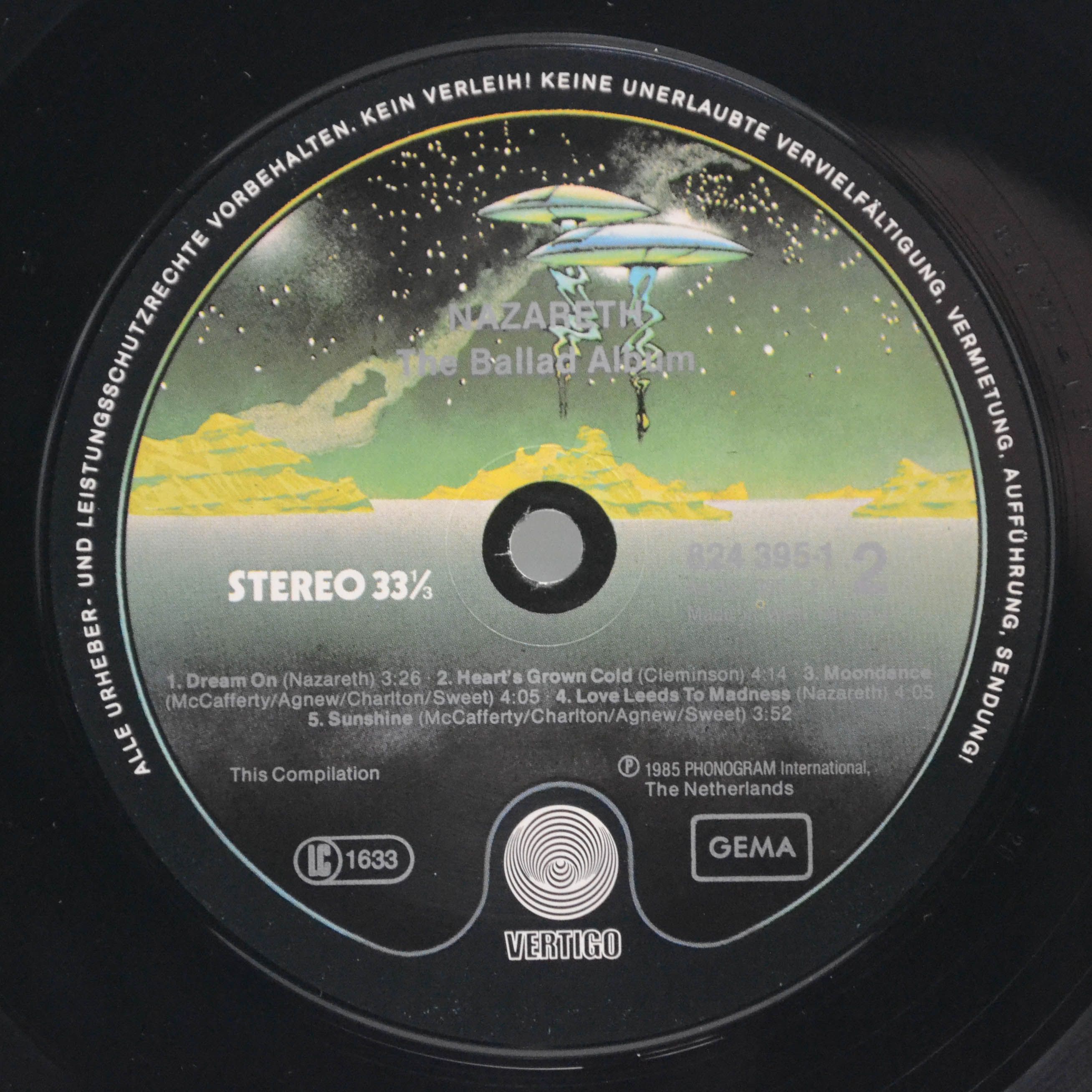 Nazareth — The Ballad Album, 1985