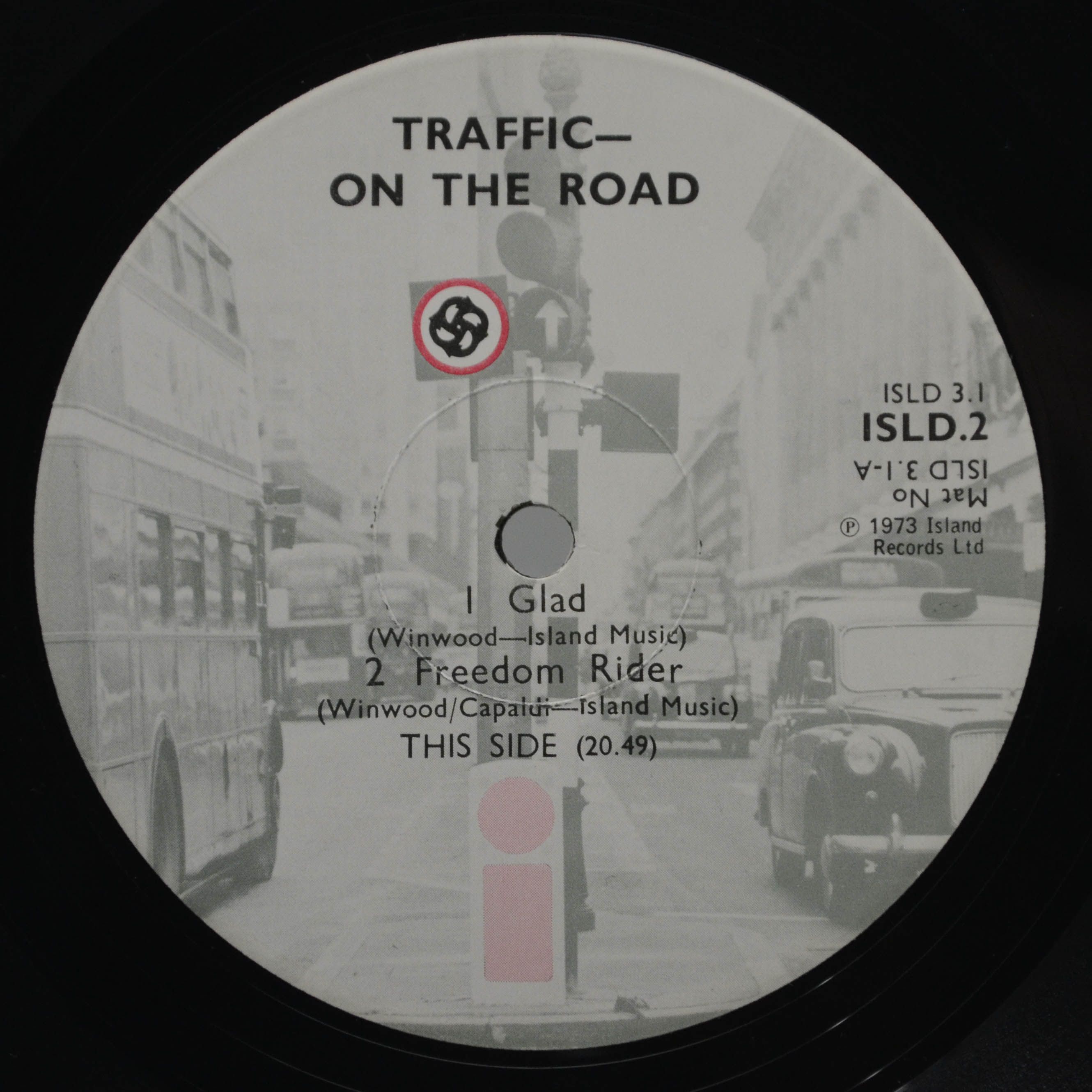 Виниловая пластинка Traffic — On The Road (2LP, 1-st, UK), 1973