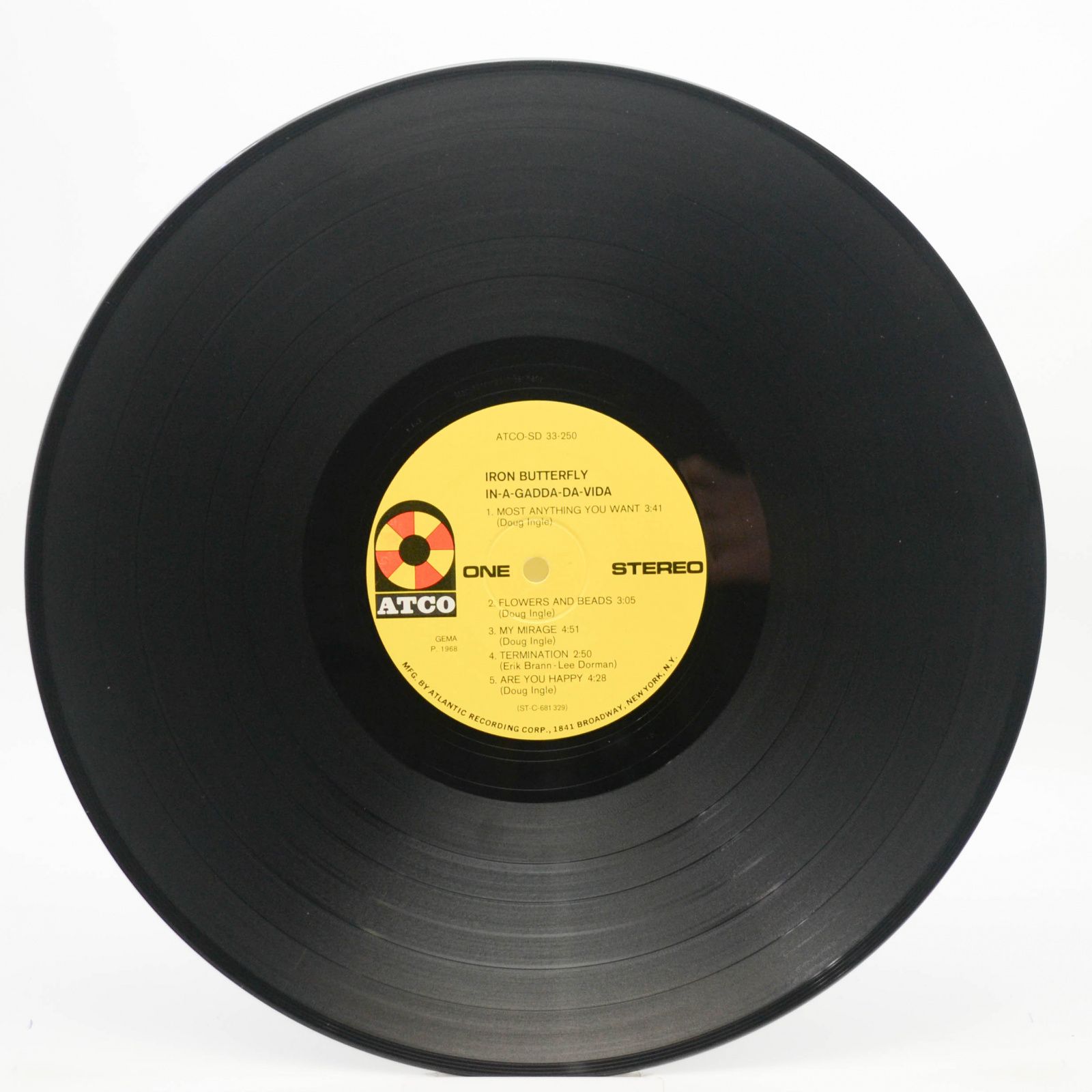 Iron Butterfly — In-A-Gadda-Da-Vida, 1968