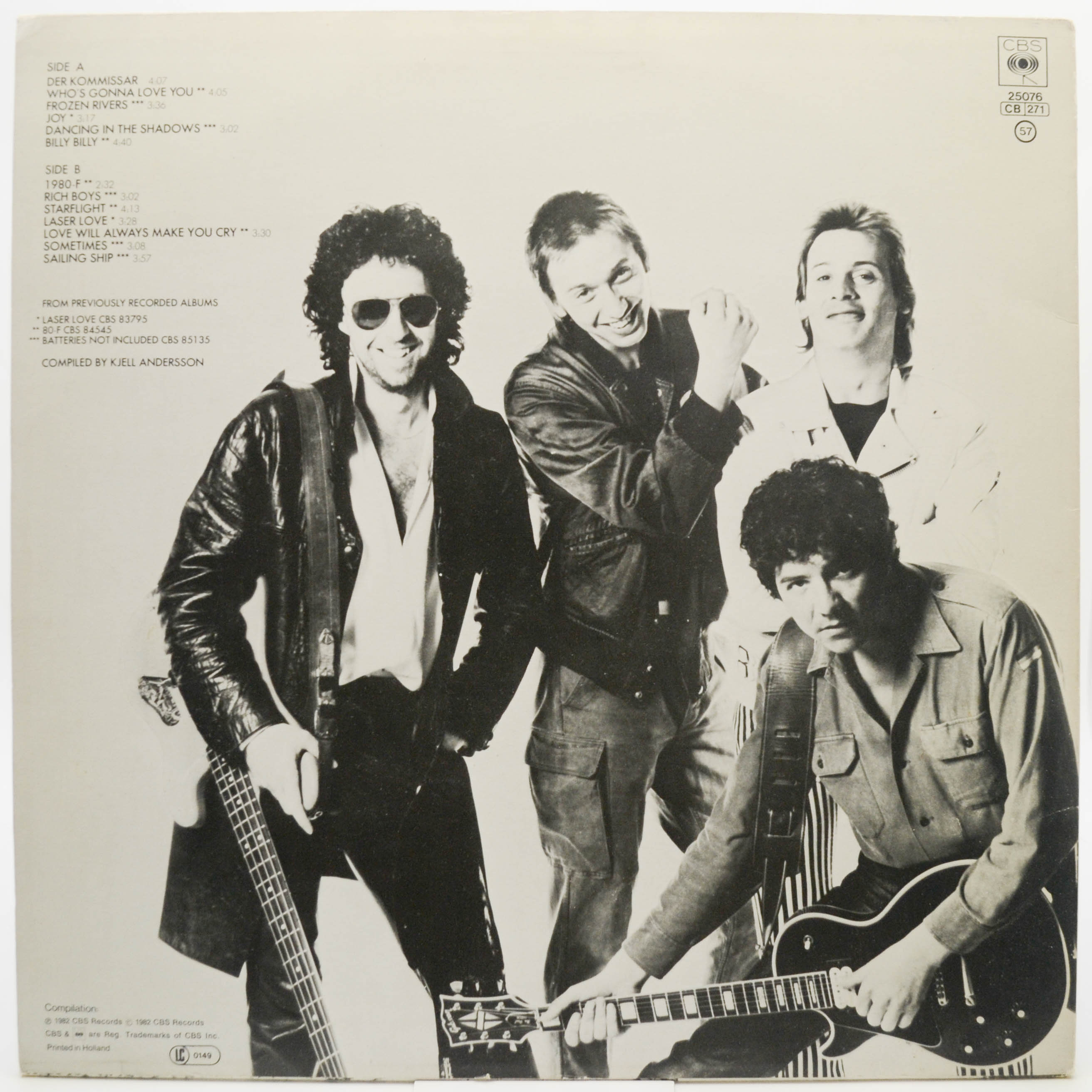 Виниловая пластинка After The Fire — Der Kommissar, 1982