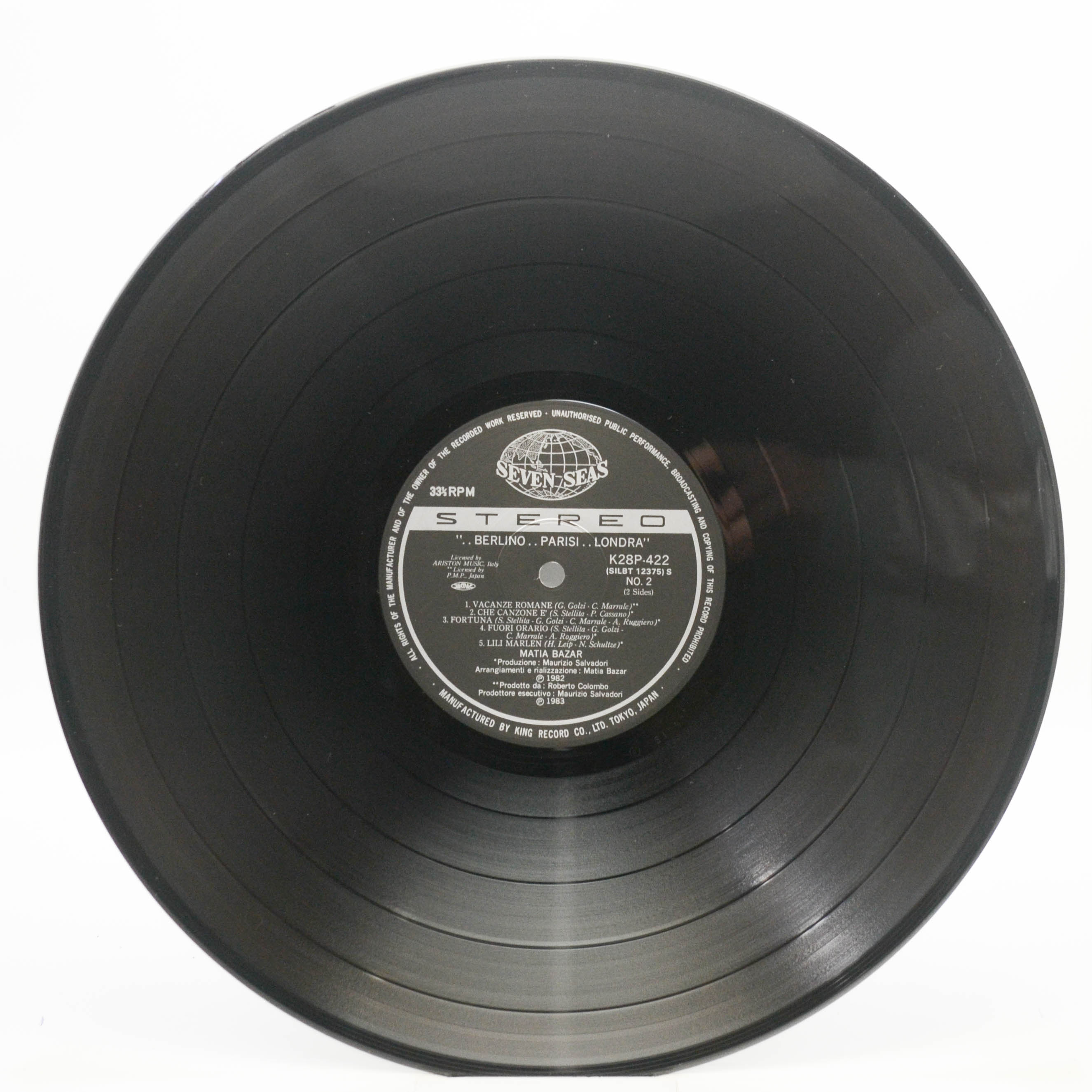 Matia Bazar — ..Berlino..Parisi..Londra, 1982