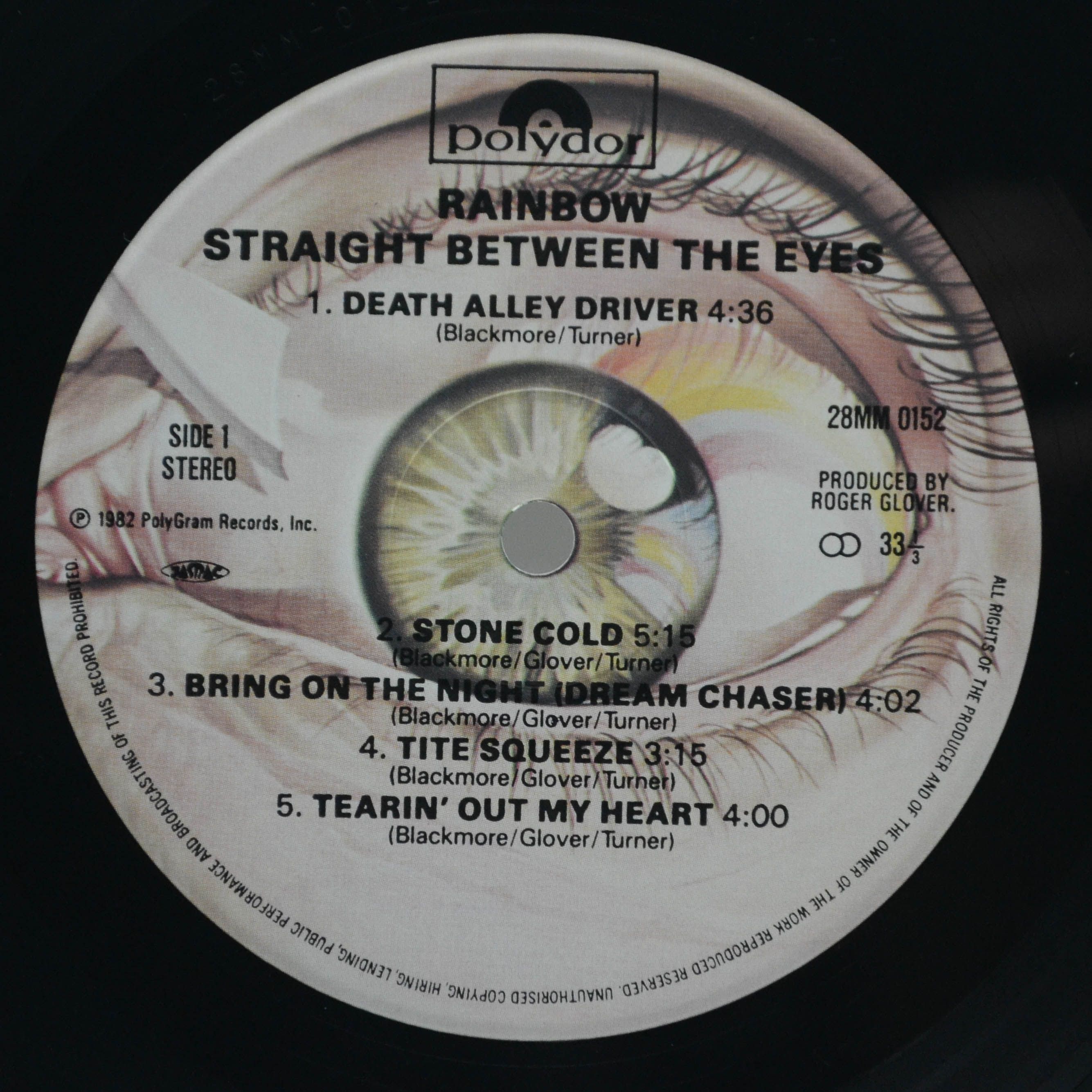 Rainbow — Straight Between The Eyes, 1982