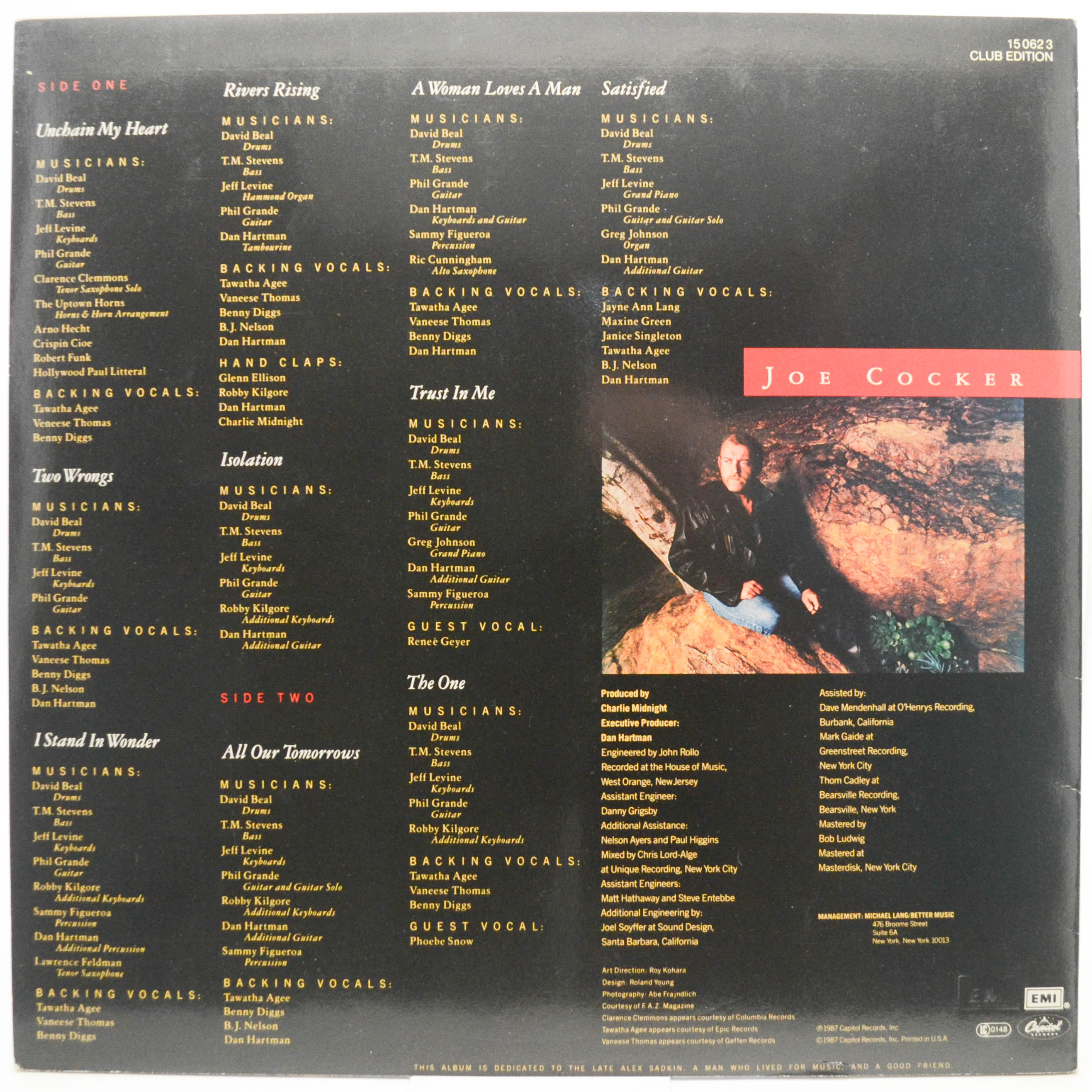 Joe Cocker — Unchain My Heart, 1987