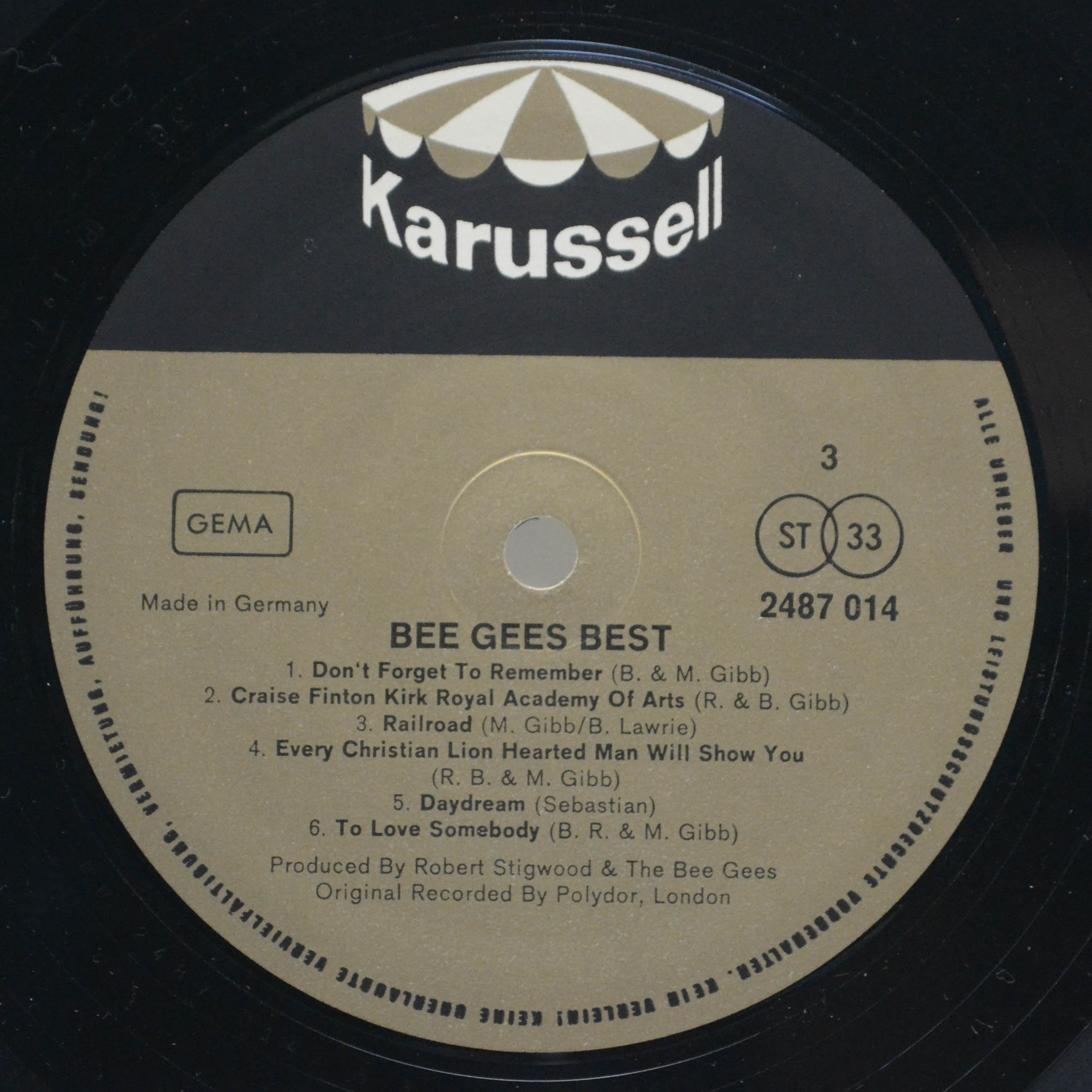 Bee Gees — Best (2LP), 1973