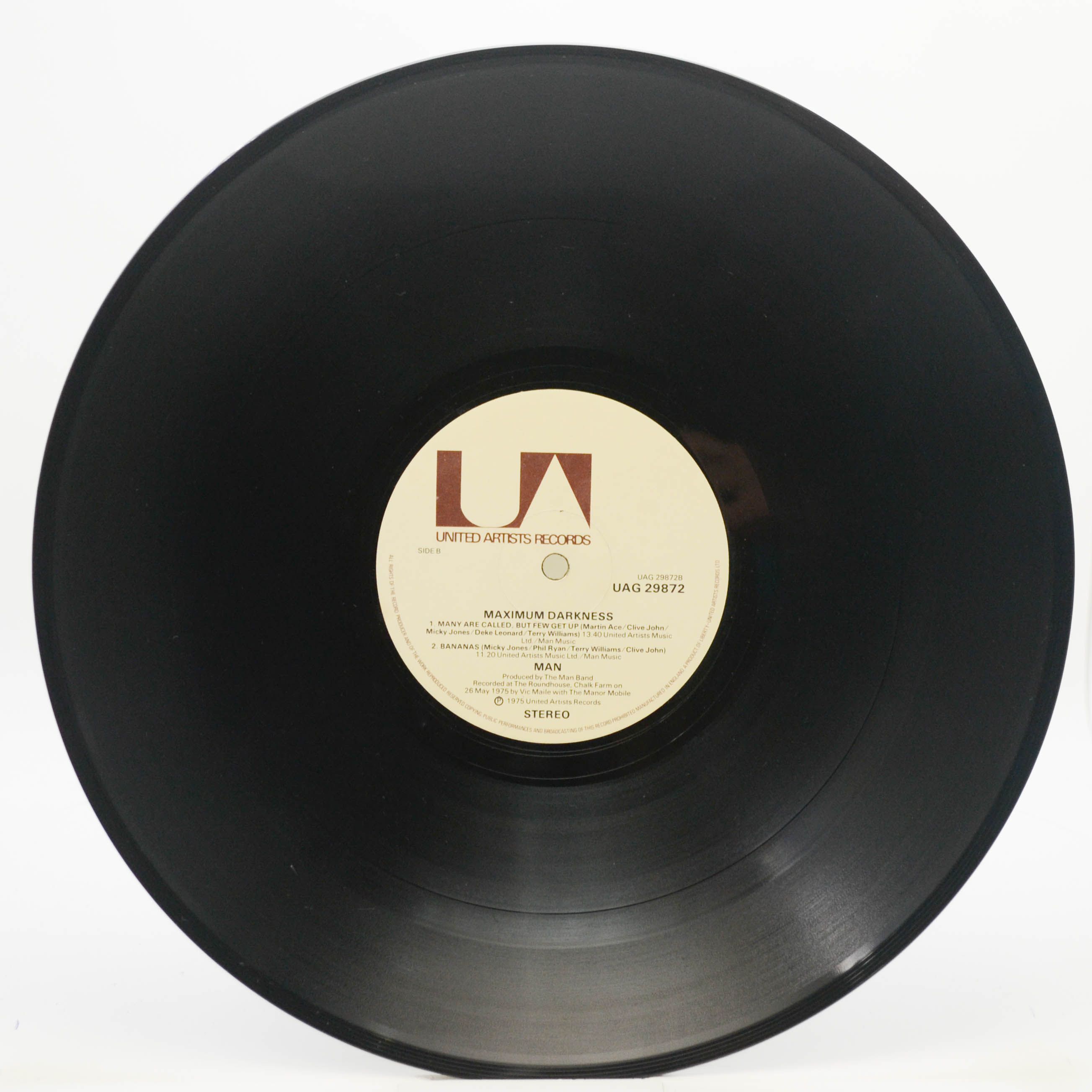 Виниловая пластинка Man — Maximum Darkness (1-st, UK), 1975