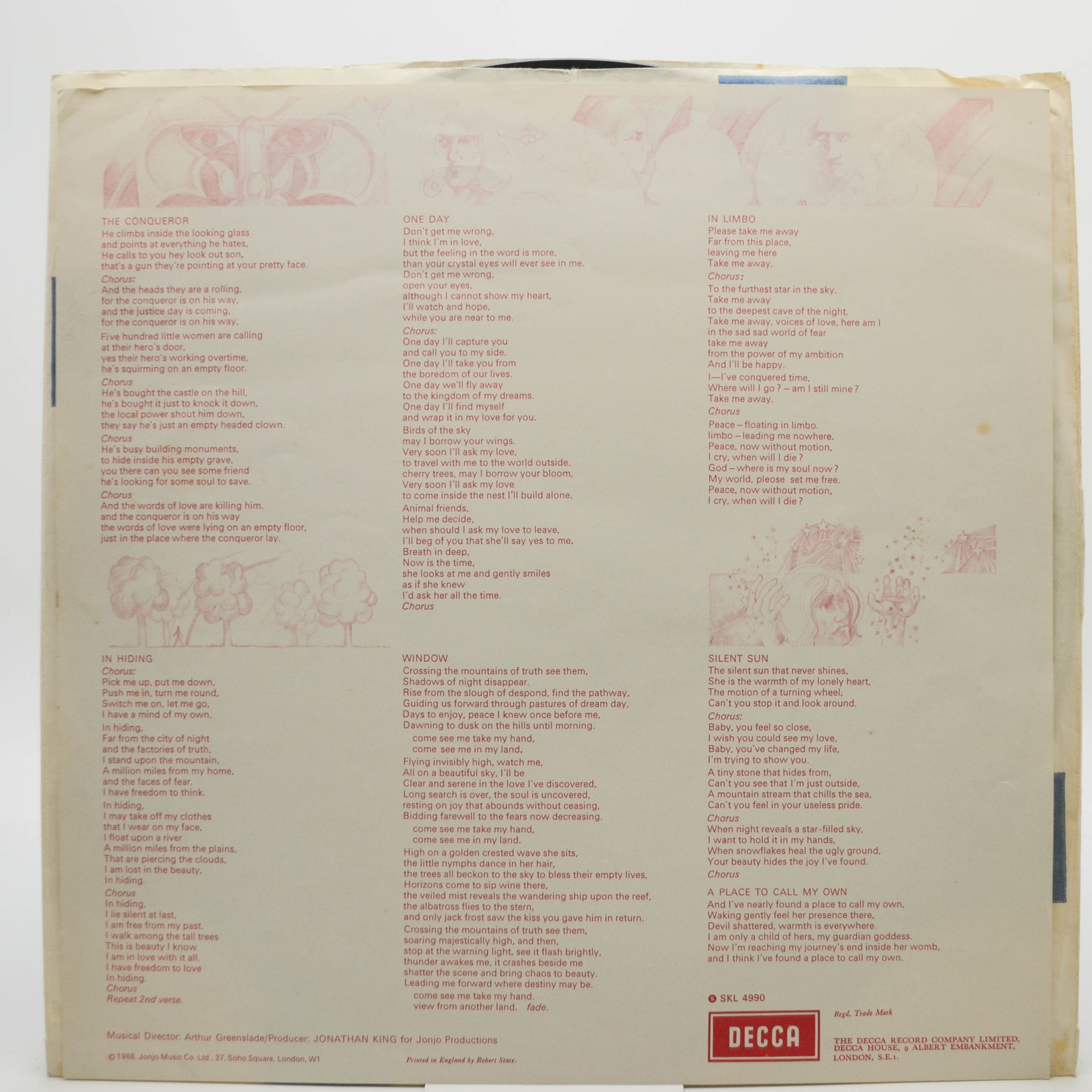 Genesis — From Genesis To Revelation (UK), 1969