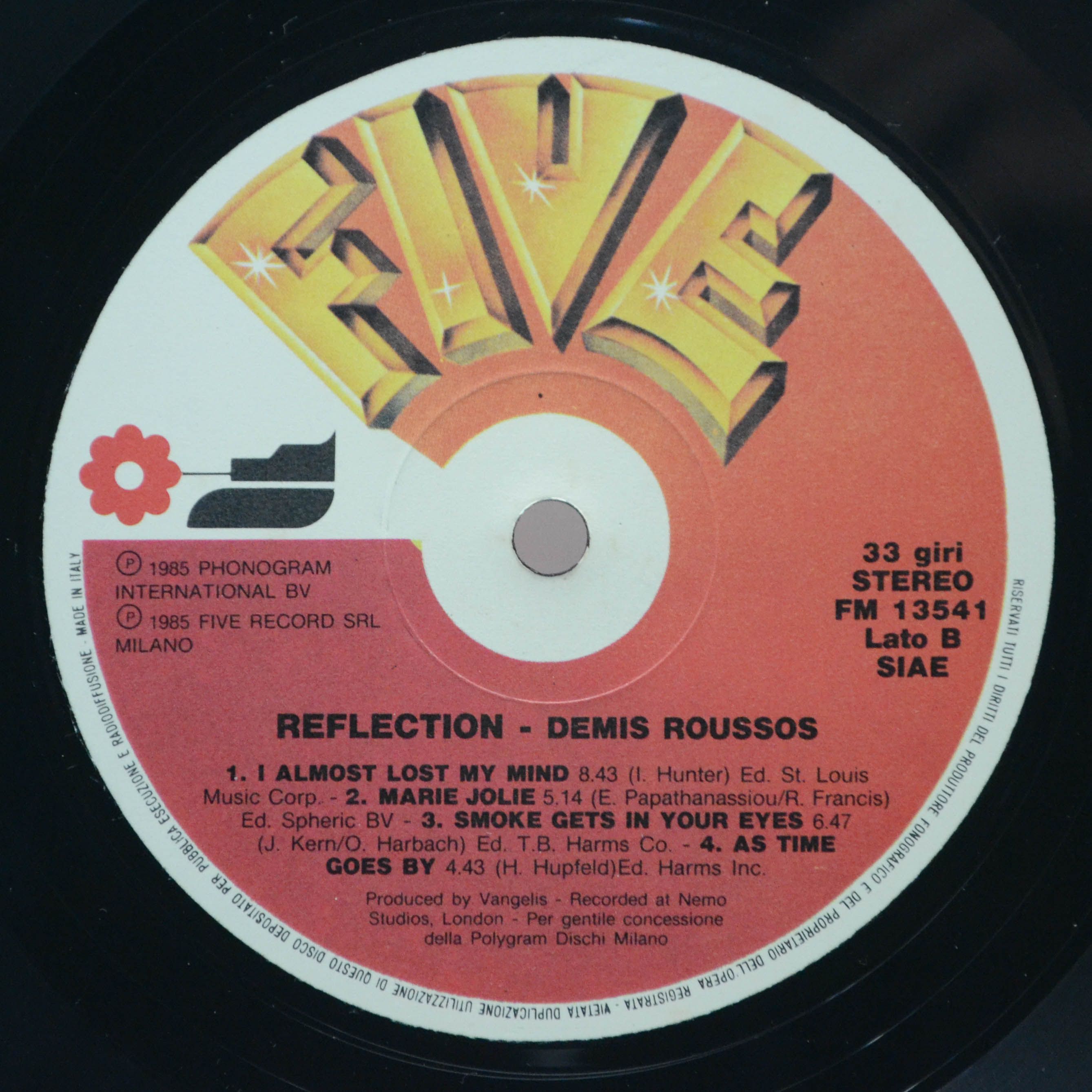 Demis Roussos — Reflection, 1985