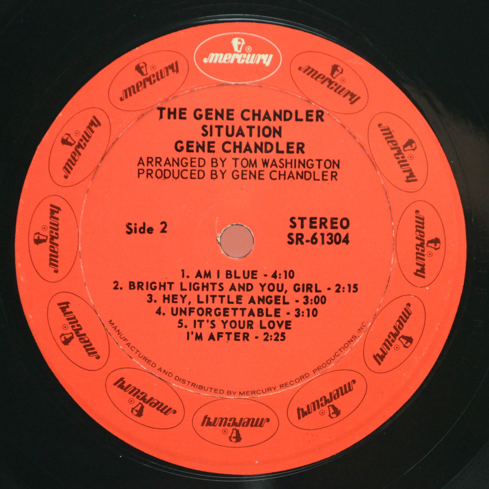 Виниловая пластинка Gene Chandler — The Gene Chandler Situation (USA), 1970