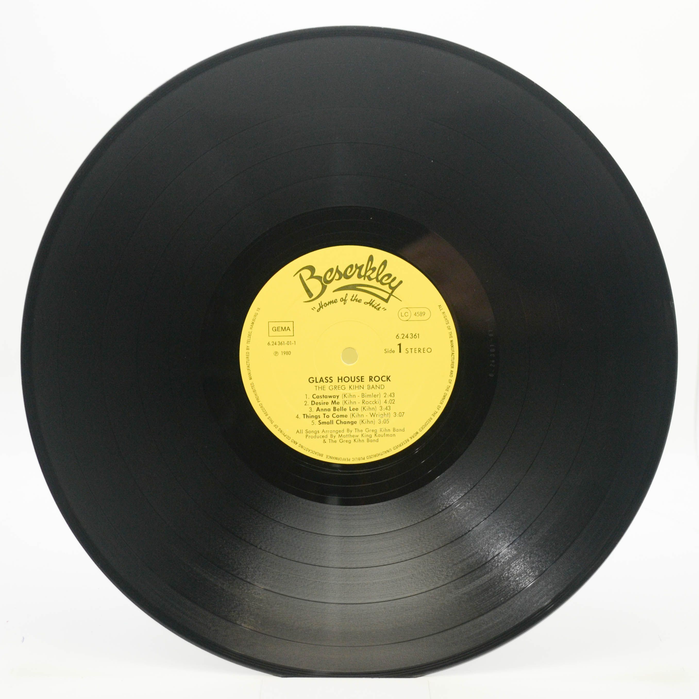 Виниловая пластинка Greg Kihn Band — Glass House Rock, 1980