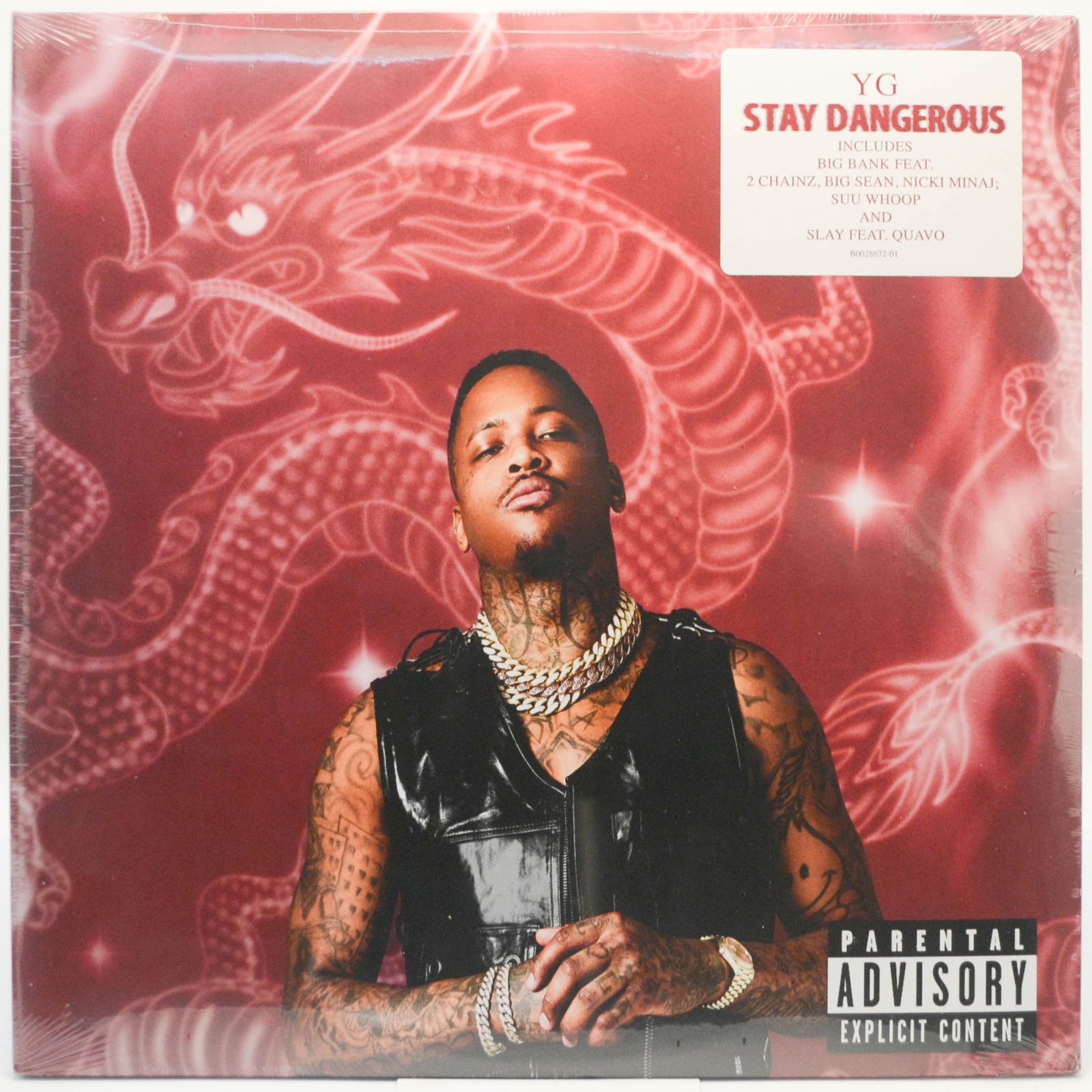 Виниловая пластинка YG — Stay Dangerous (2LP), 2018