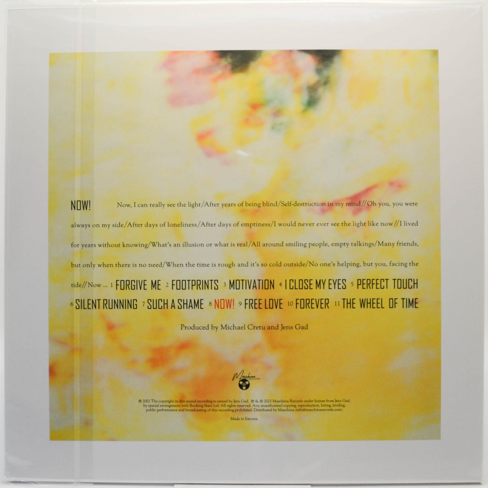 Sandra — The Wheel Of Time, 2002