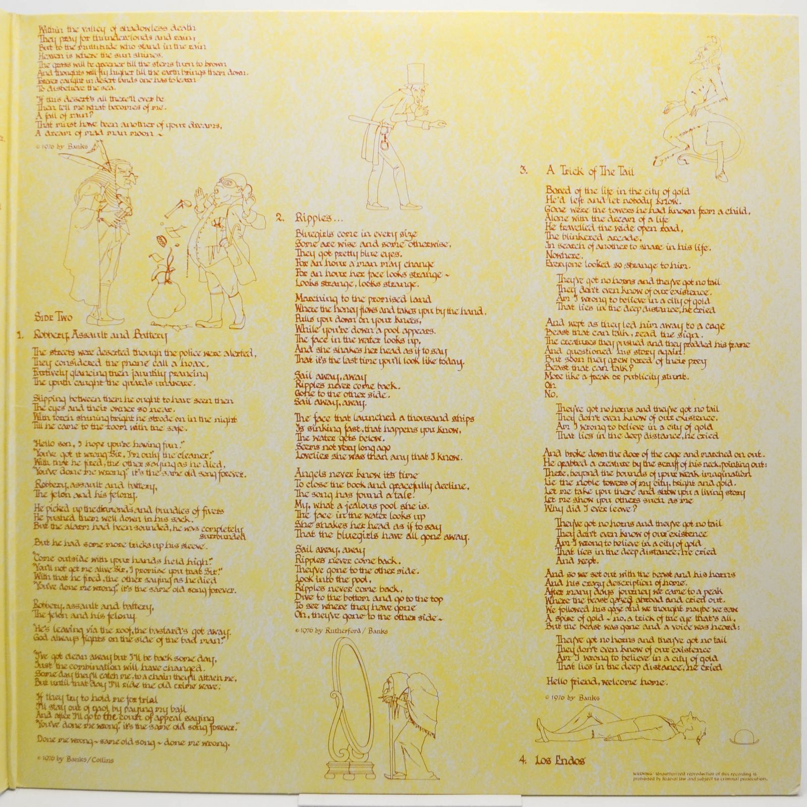 Genesis — A Trick Of The Tail, 1981