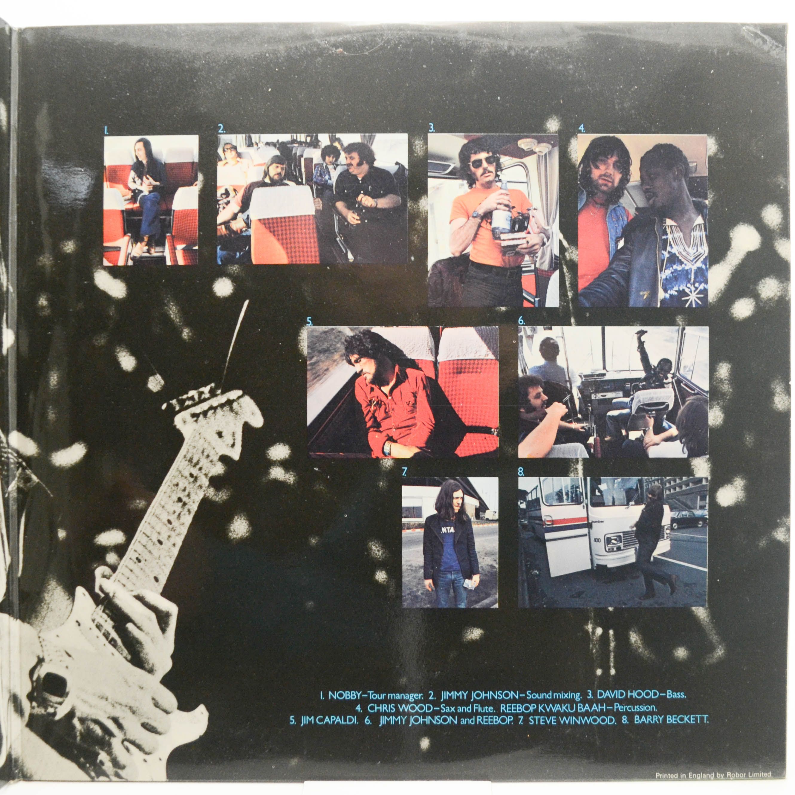 Виниловая пластинка Traffic — On The Road (2LP, 1-st, UK), 1973