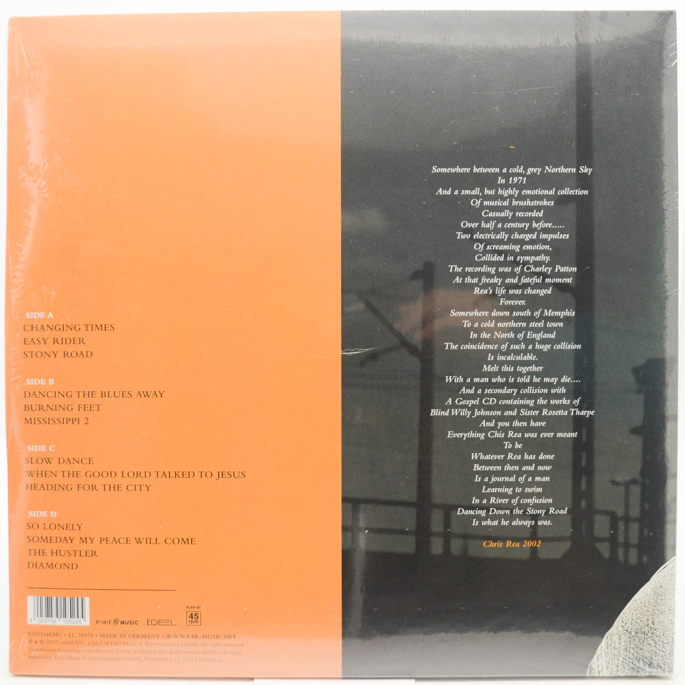 Chris Rea — Stony Road (2LP), 2002