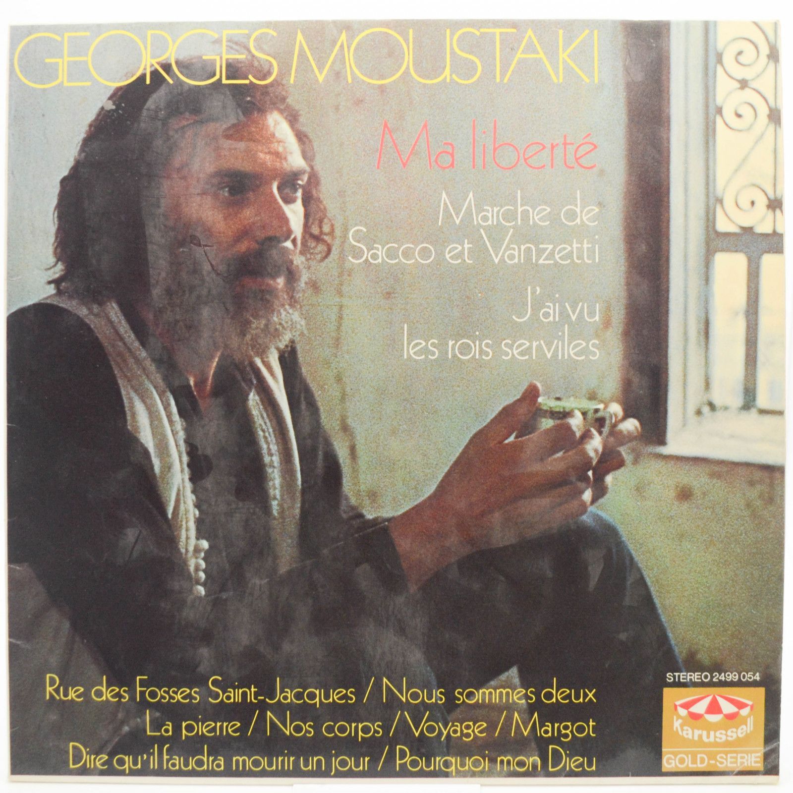 Виниловая пластинка Georges Moustaki — Ma Liberté, 1970