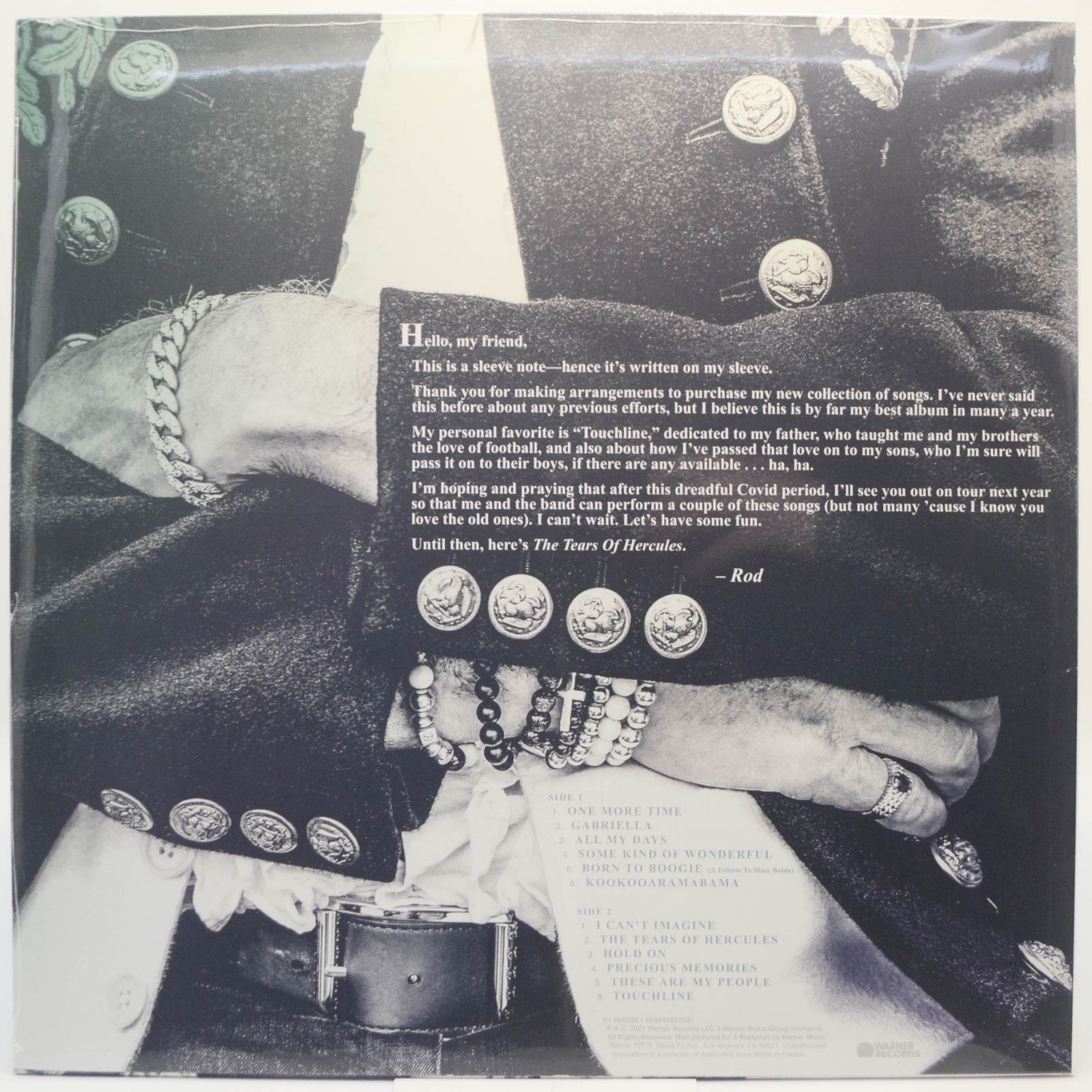 Rod Stewart — The Tears Of Hercules, 2021