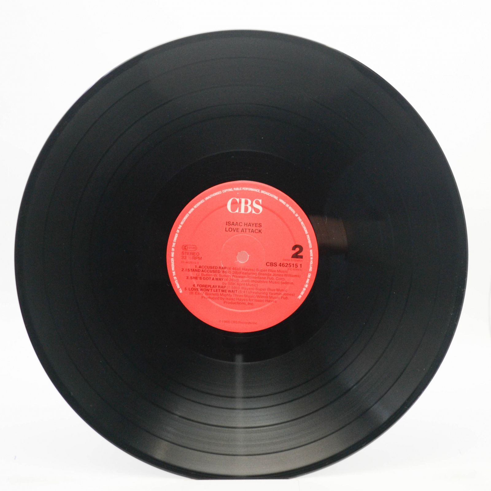 Isaac Hayes — Love Attack, 1988