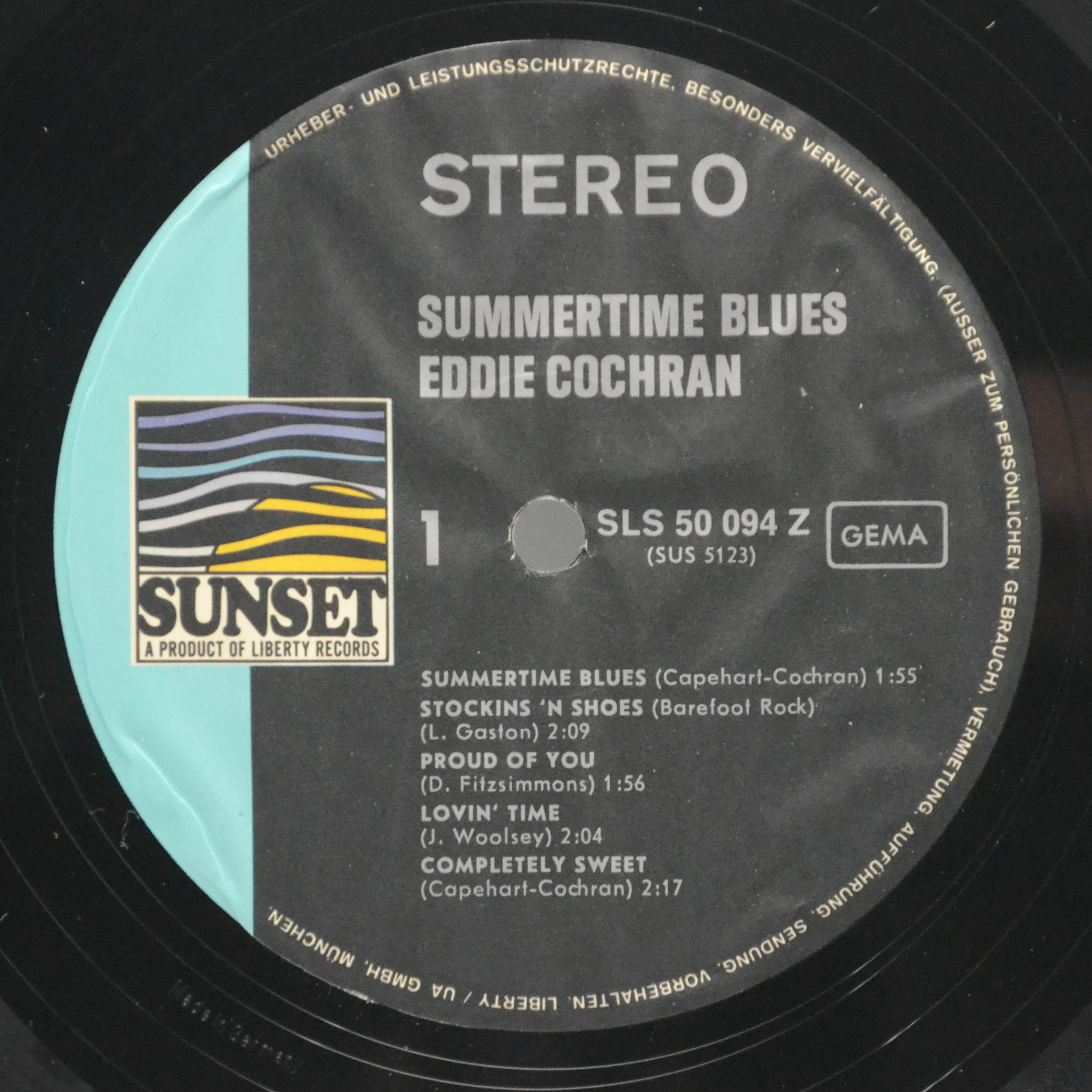 Eddie Cochran — Summertime Blues, 1966