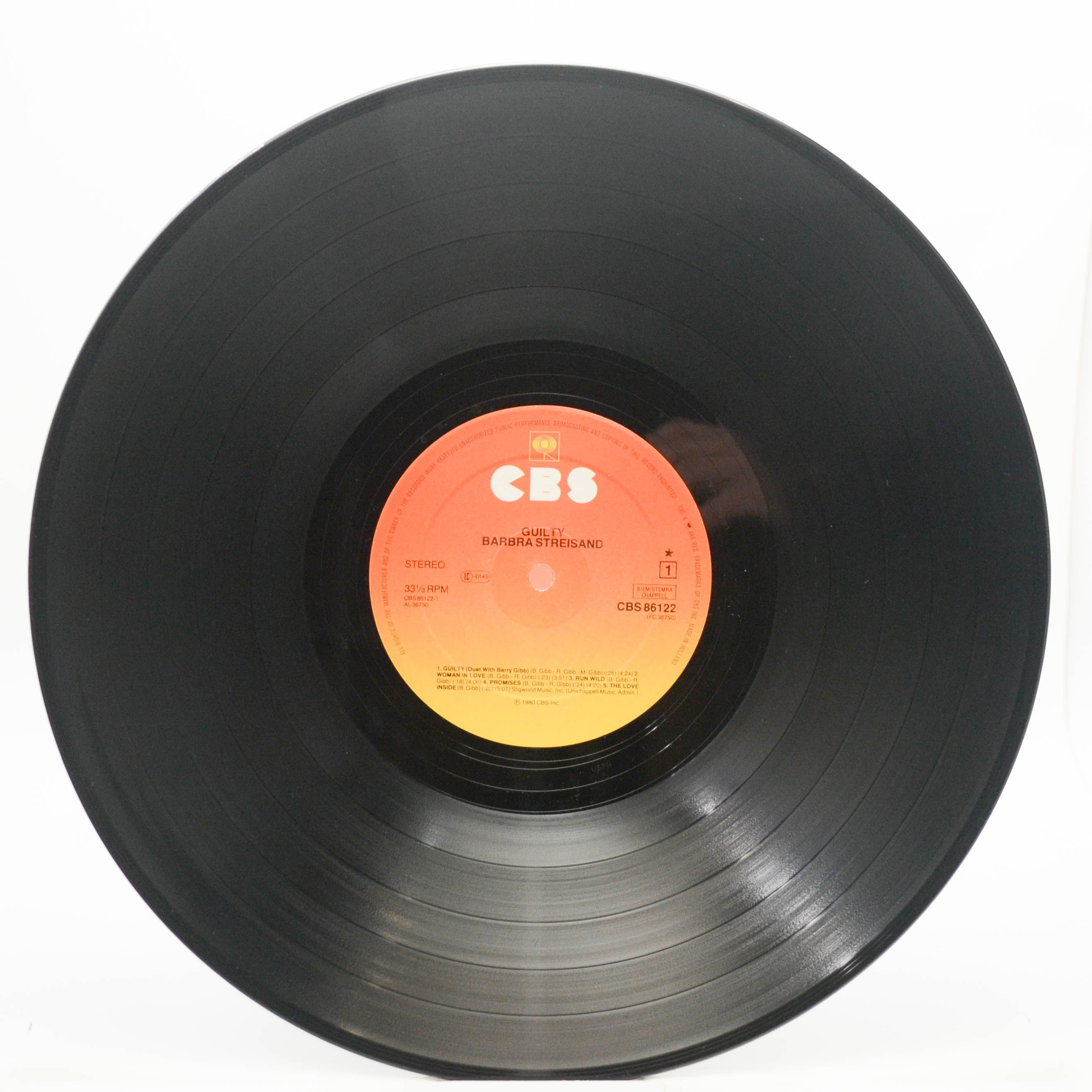 Streisand — Guilty, 1980