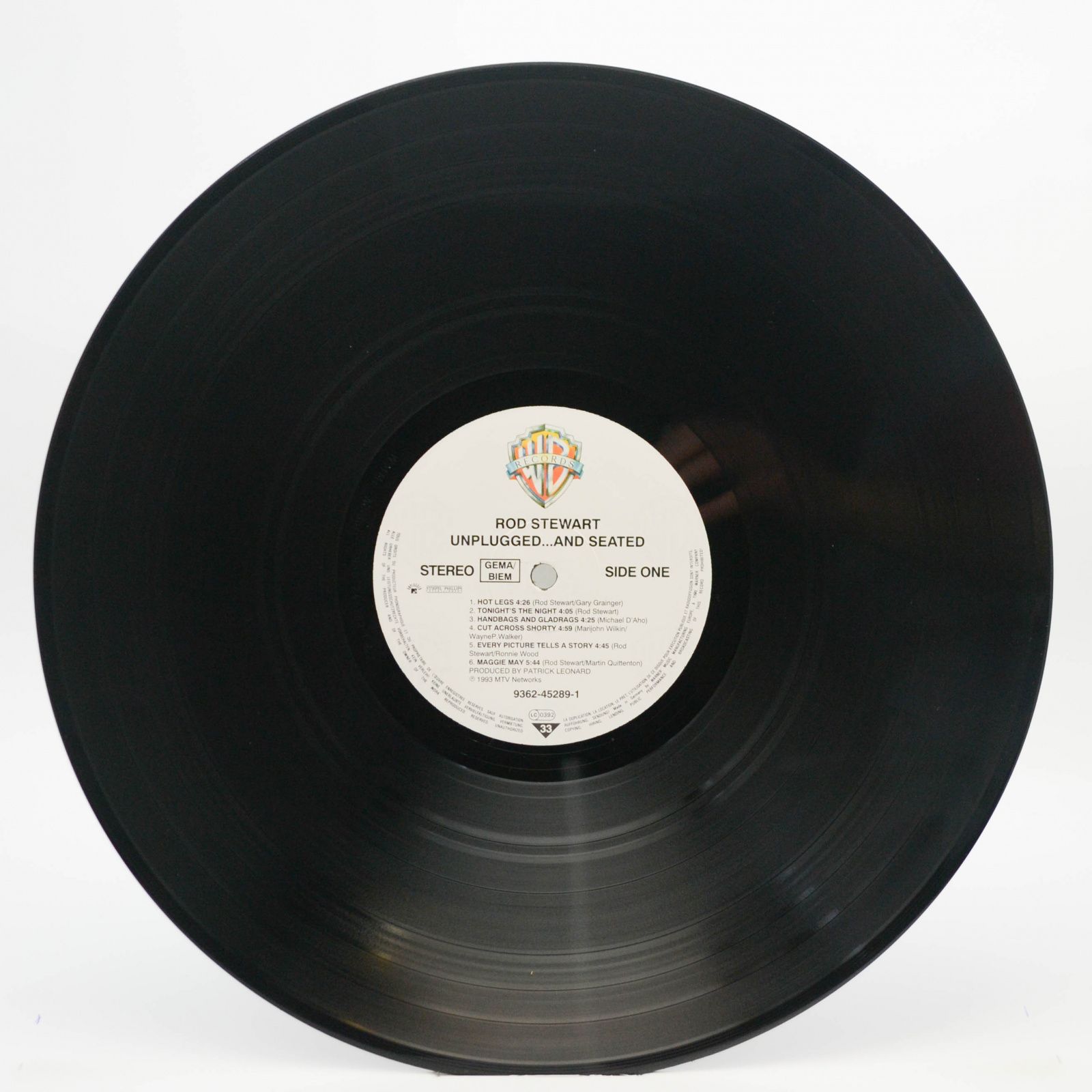 Rod Stewart — Unplugged ...And Seated, 1993