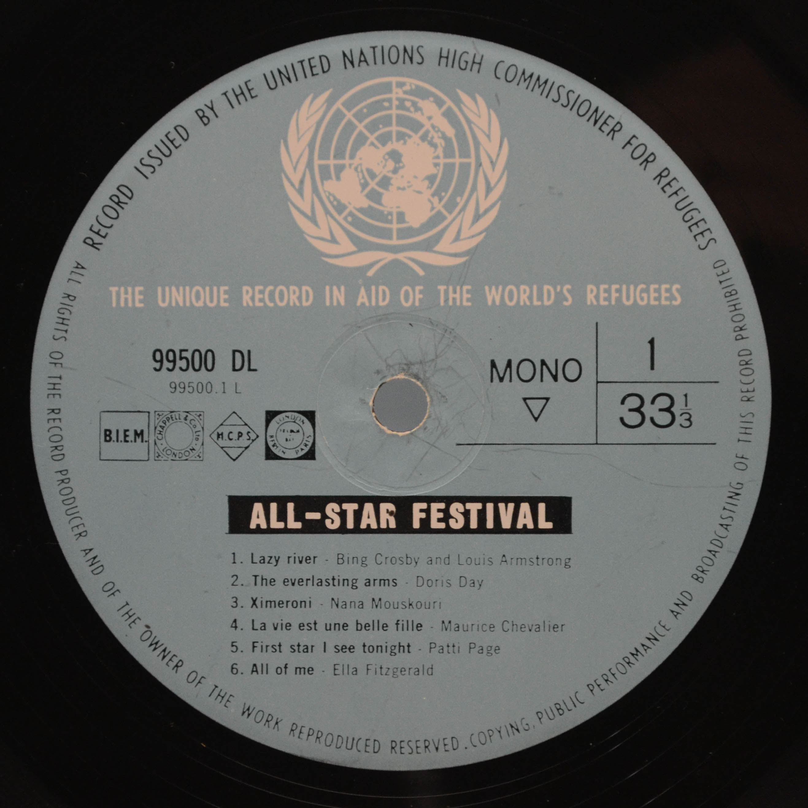 Various — All-Star Festival, 1963