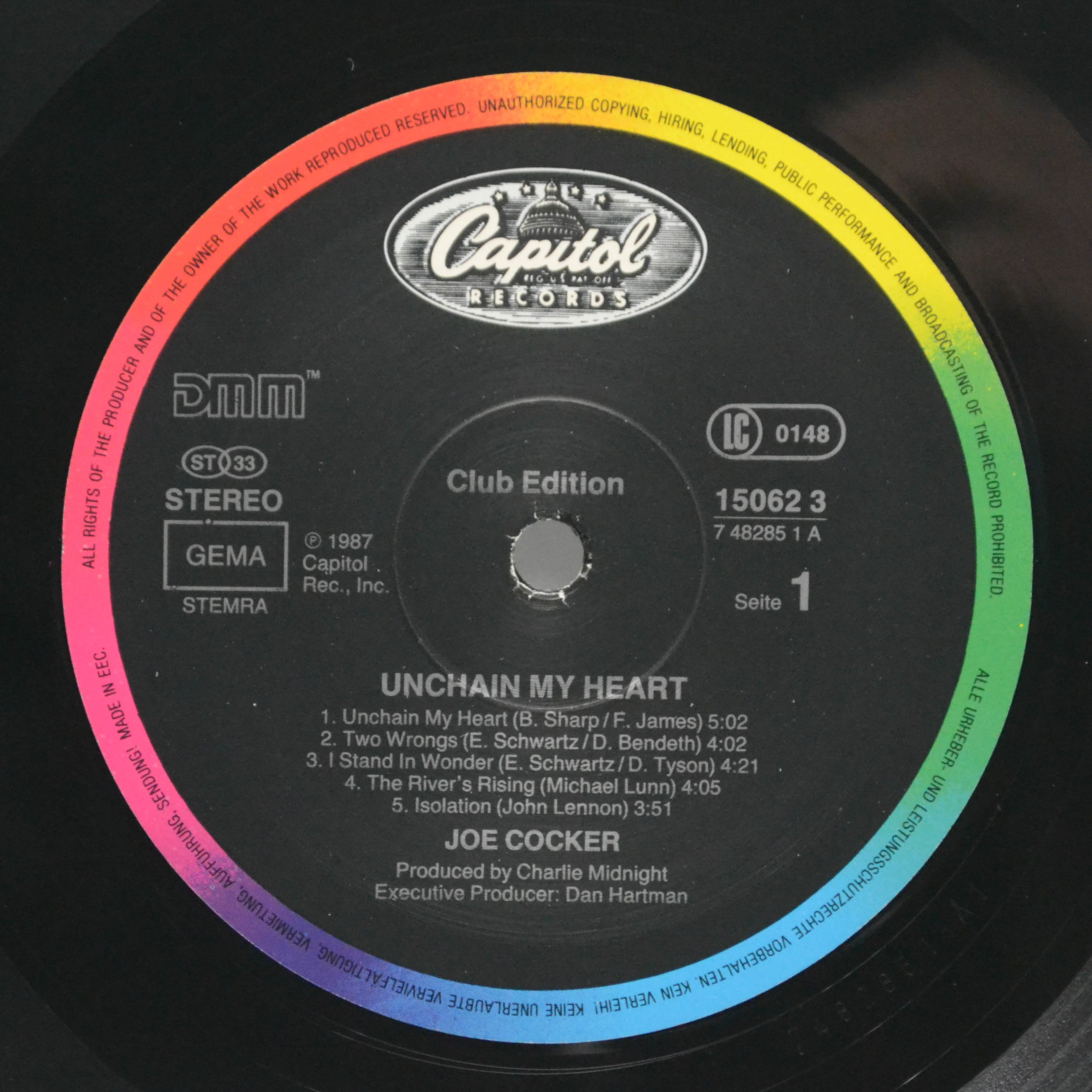 Joe Cocker — Unchain My Heart, 1987