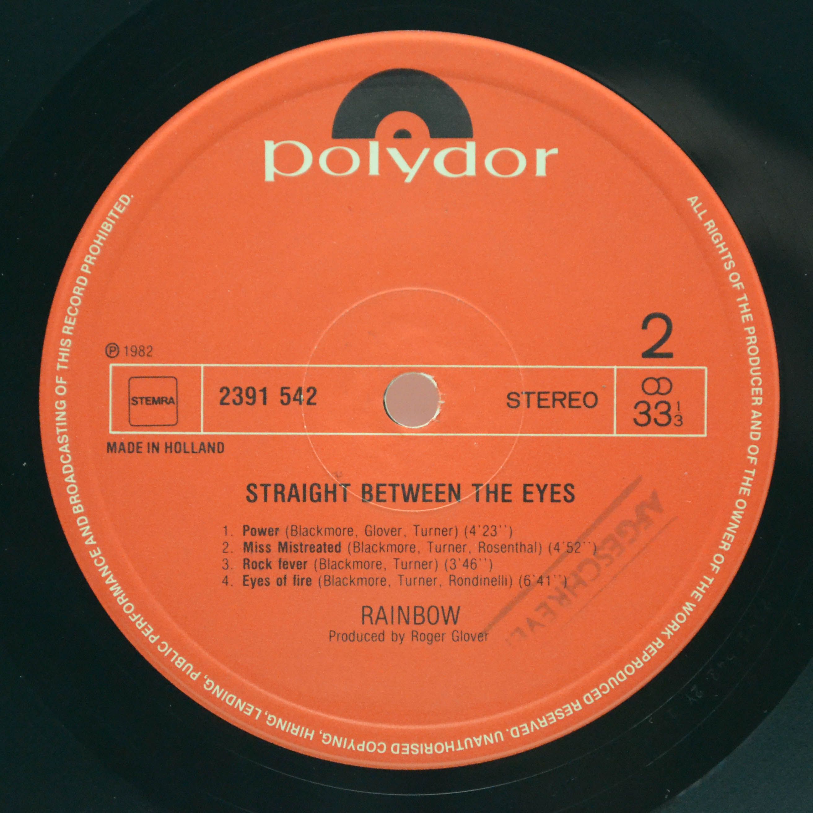 Rainbow — Straight Between The Eyes, 1982