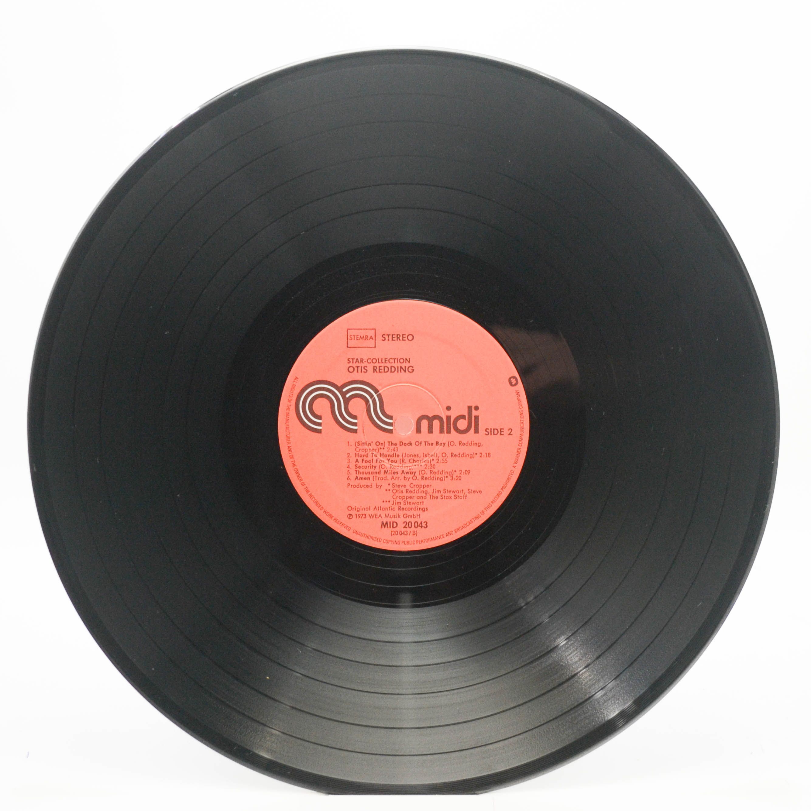 Виниловая пластинка Otis Redding — Star-Collection, 1973