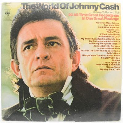 Виниловая пластинка The World Of Johnny Cash (2LP), 1970
